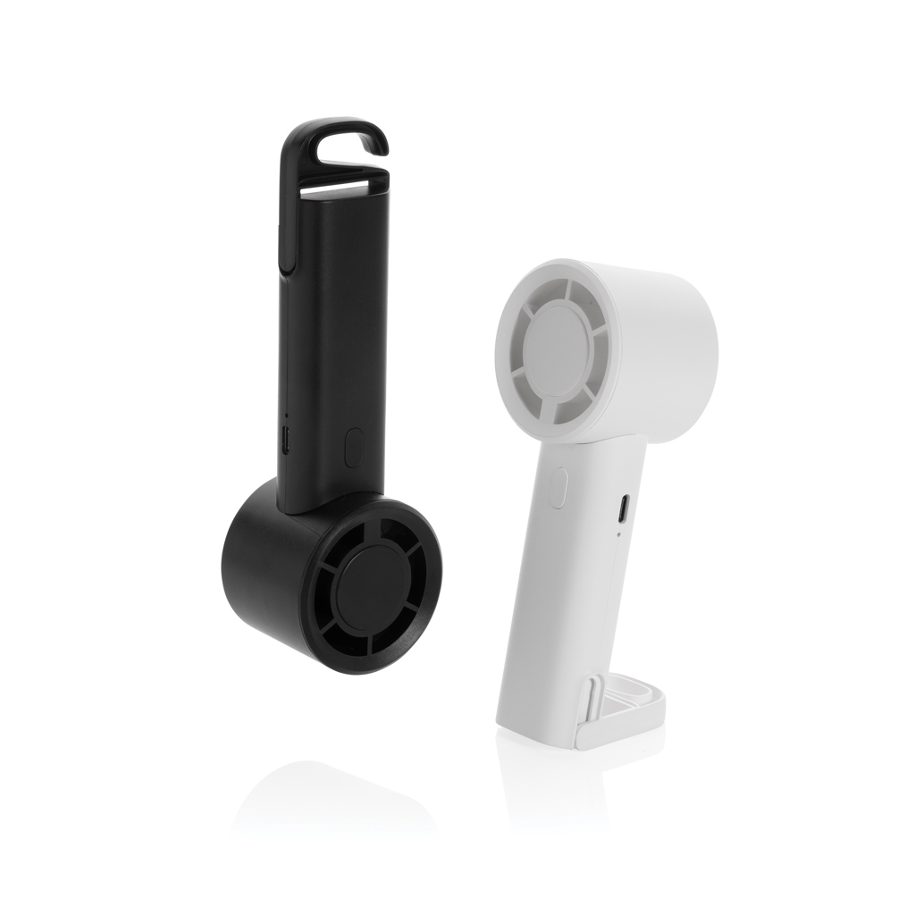 Ventilador portátil recargable Twist RCS plástico reciclado