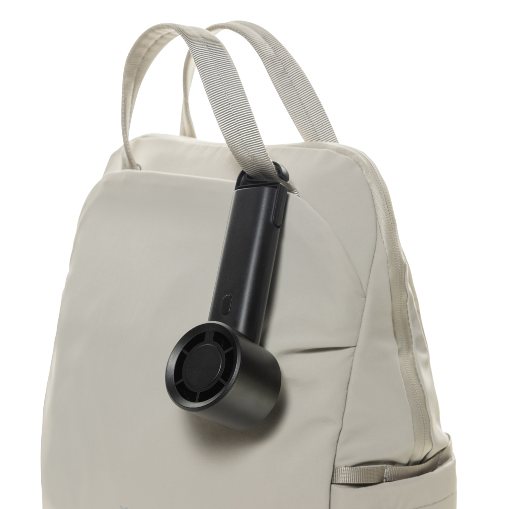 Ventilador portátil recargable Twist RCS plástico reciclado