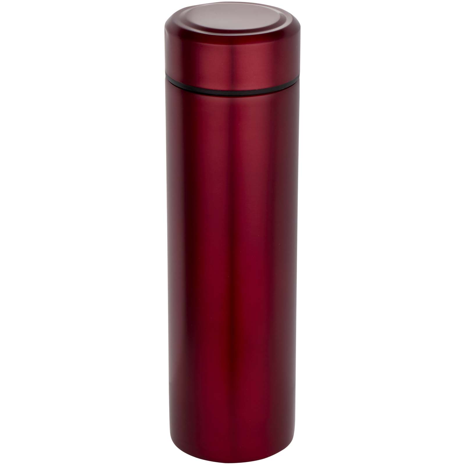 Termo de acero inoxidable de doble pared de 450 ml con colador de té Taylor