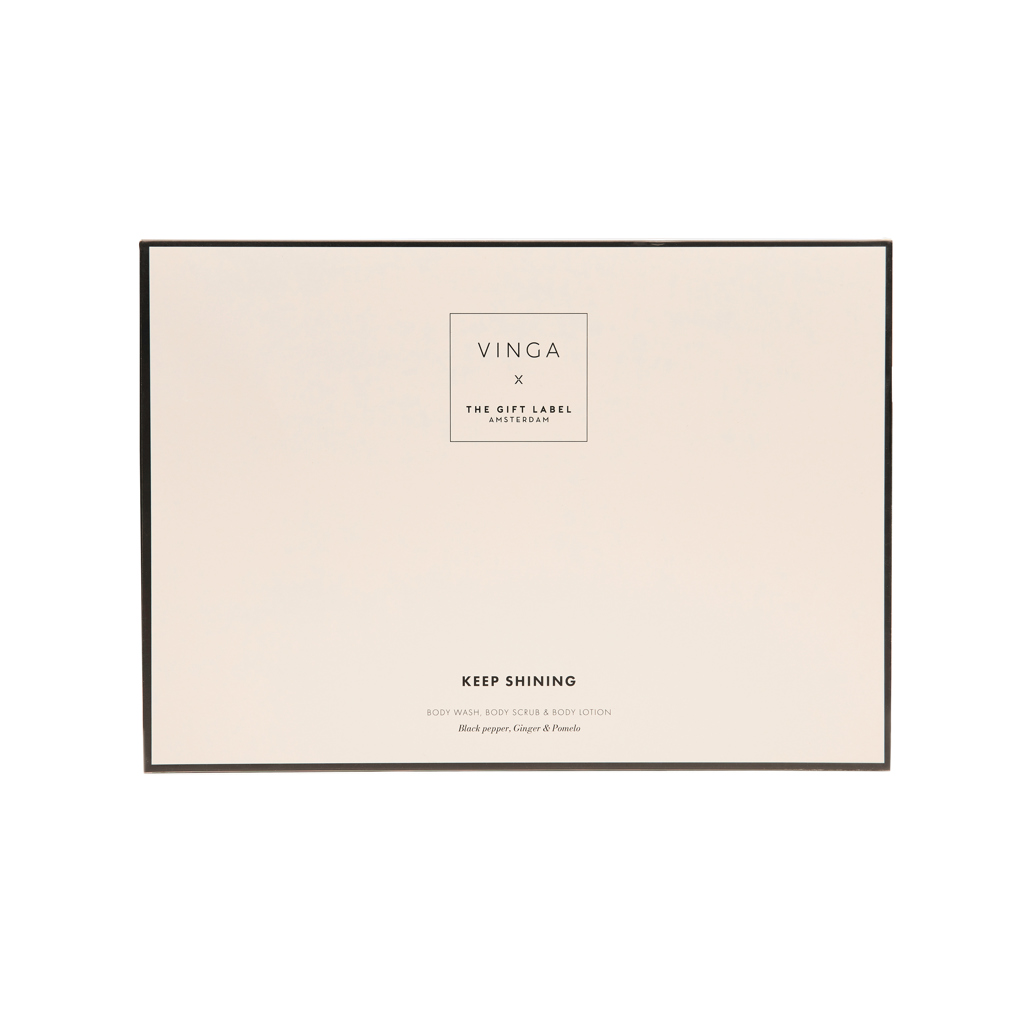 VINGA x TGL body care gift set