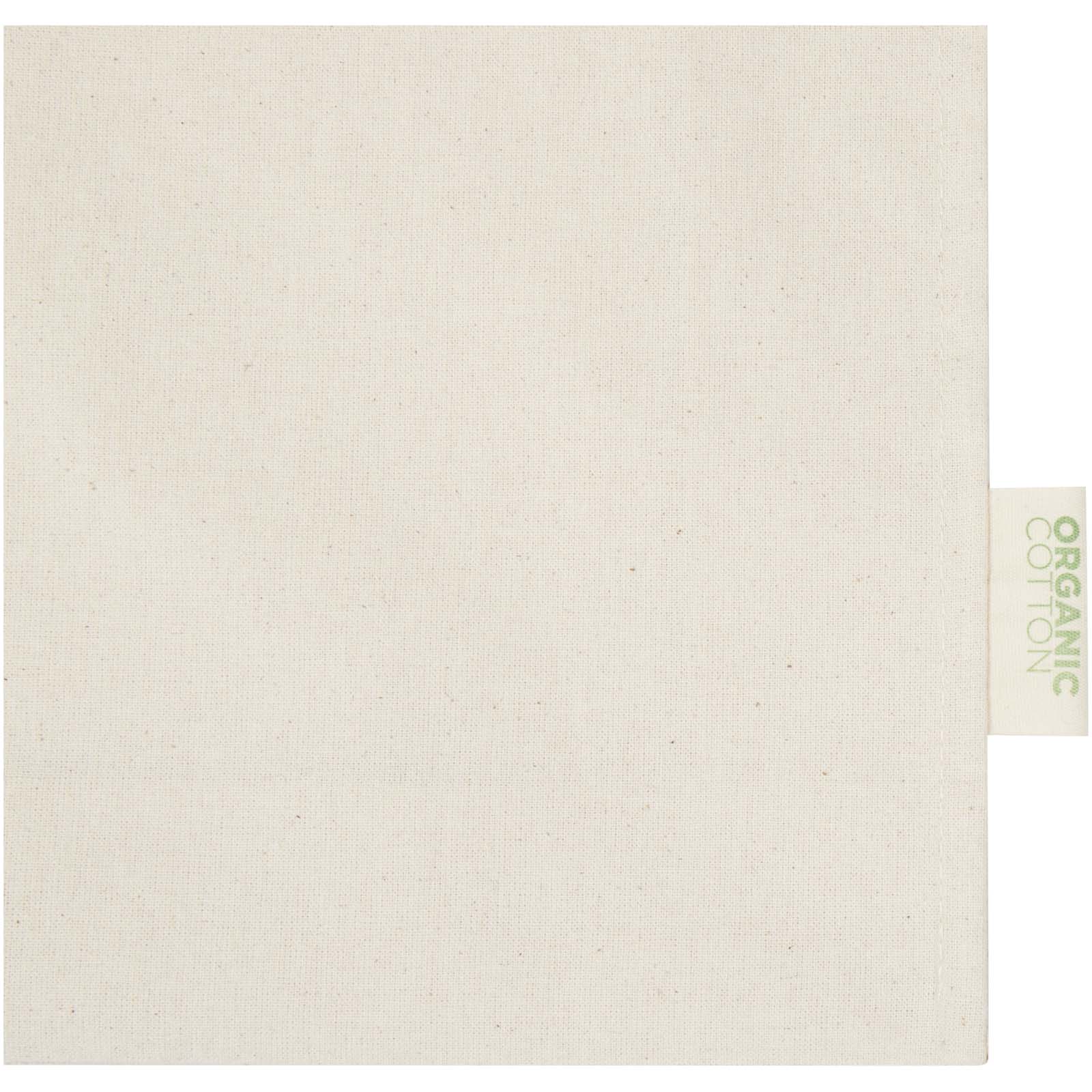 Bolsa Tote con refuerzos de 14 l algodón orgánico OCS de 180 g/m² Odisha