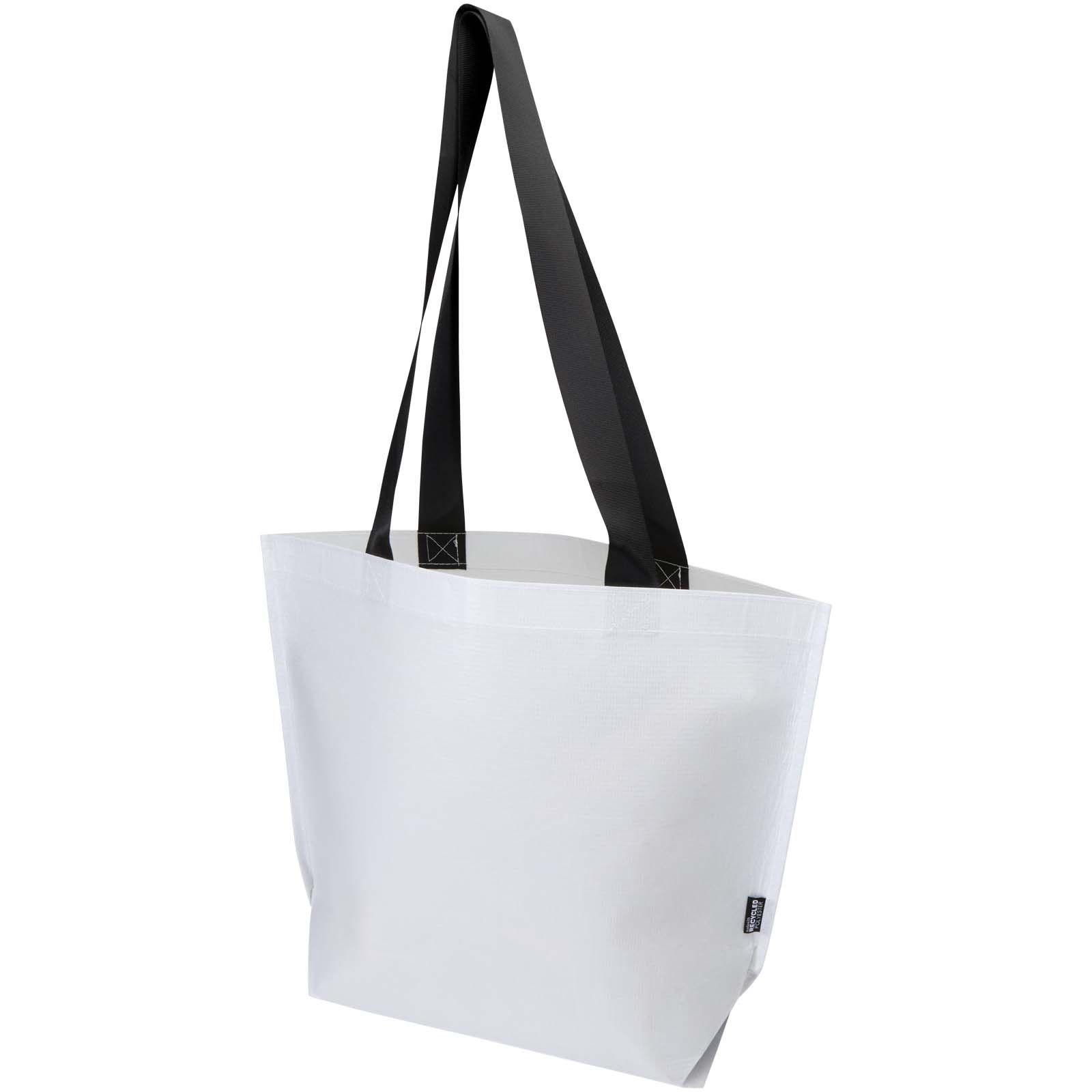 Bolsa Tote 18l de material reciclado GRS  con doble laminado Duo