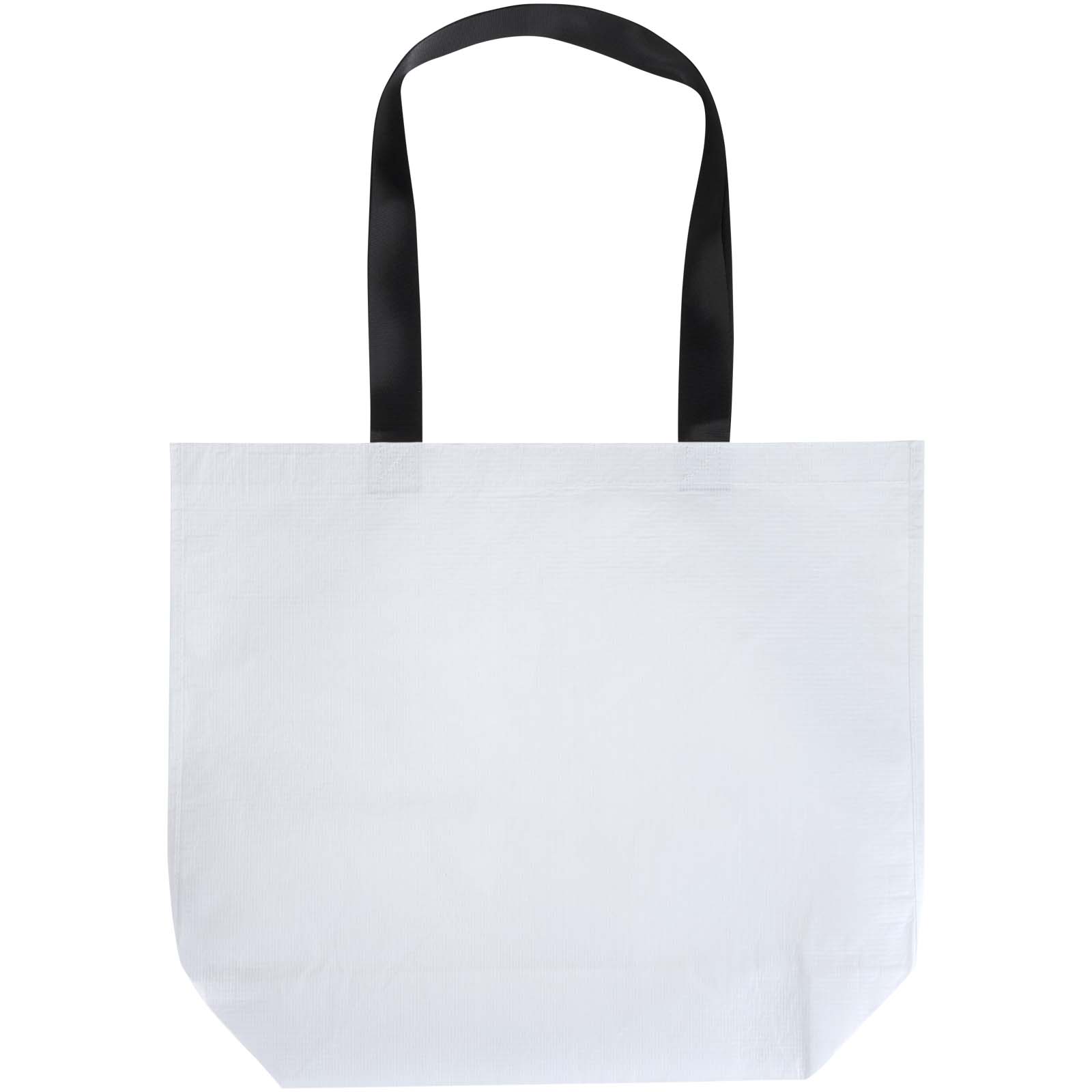 Bolsa Tote gran tamaño de 30l de material reciclado GRS con doble laminado Duo