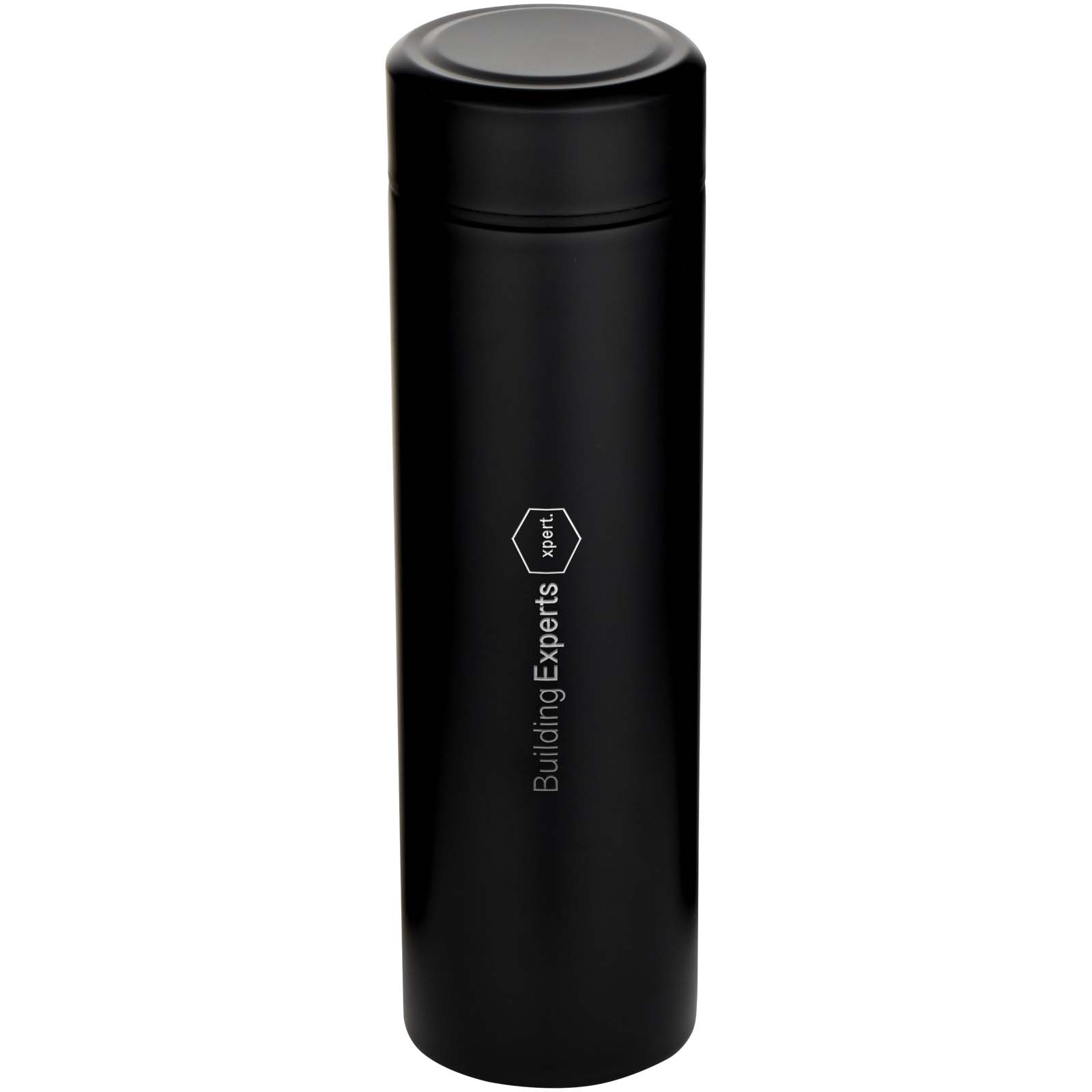 Termo de acero inoxidable de doble pared de 450 ml con colador de té Taylor