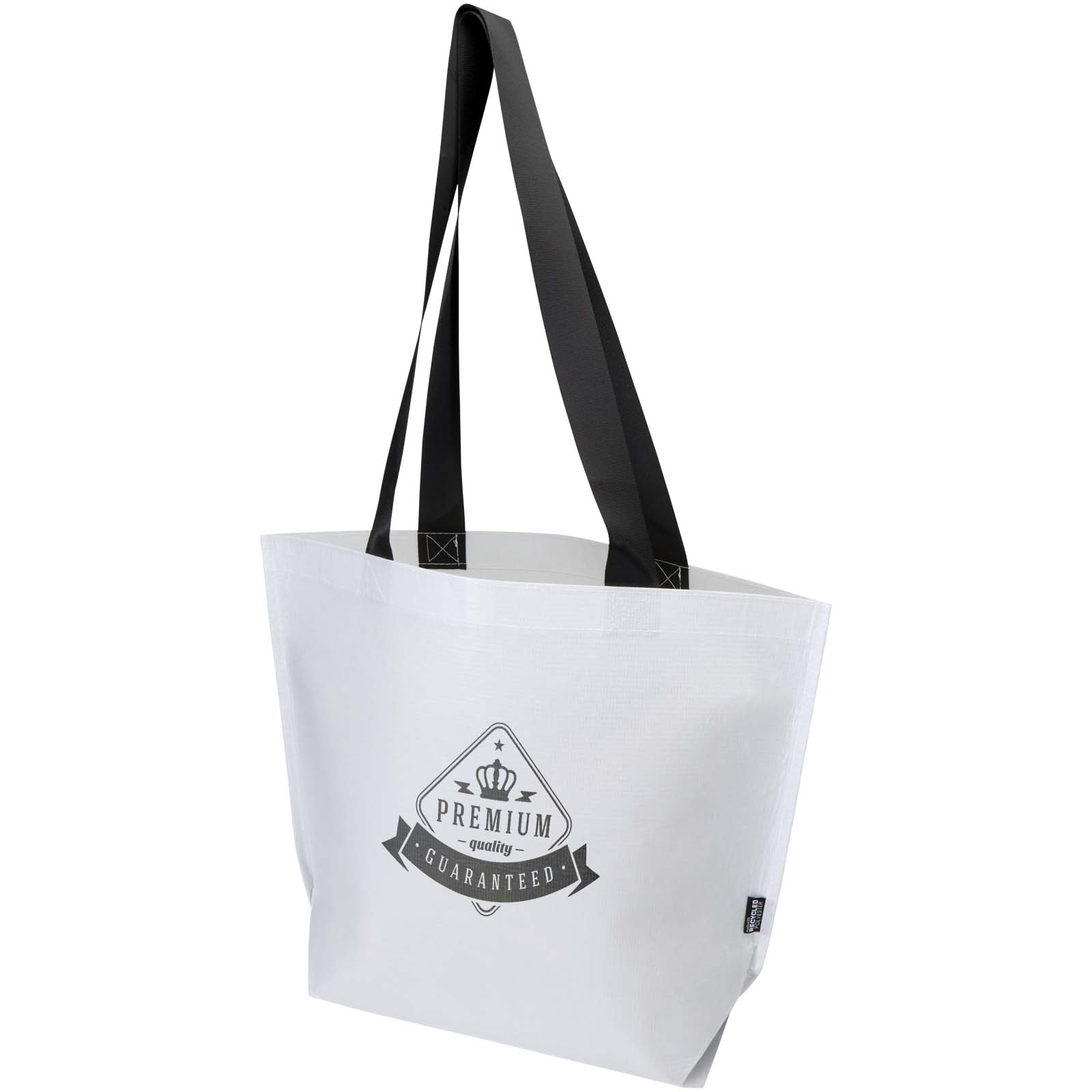 Bolsa Tote 18l de material reciclado GRS  con doble laminado Duo