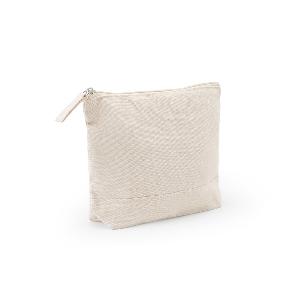 DAPHNE. 100% cotton cosmetic bag (340 g/m²) two-tone
