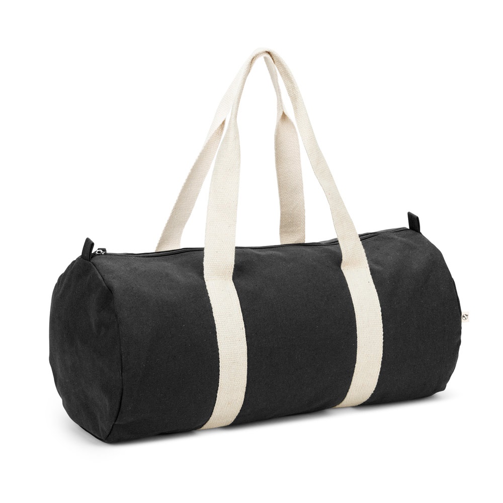 SAINT SPORT. Bolsa de deporte de algodón reciclado y poliéster reciclado (380 g/m²)