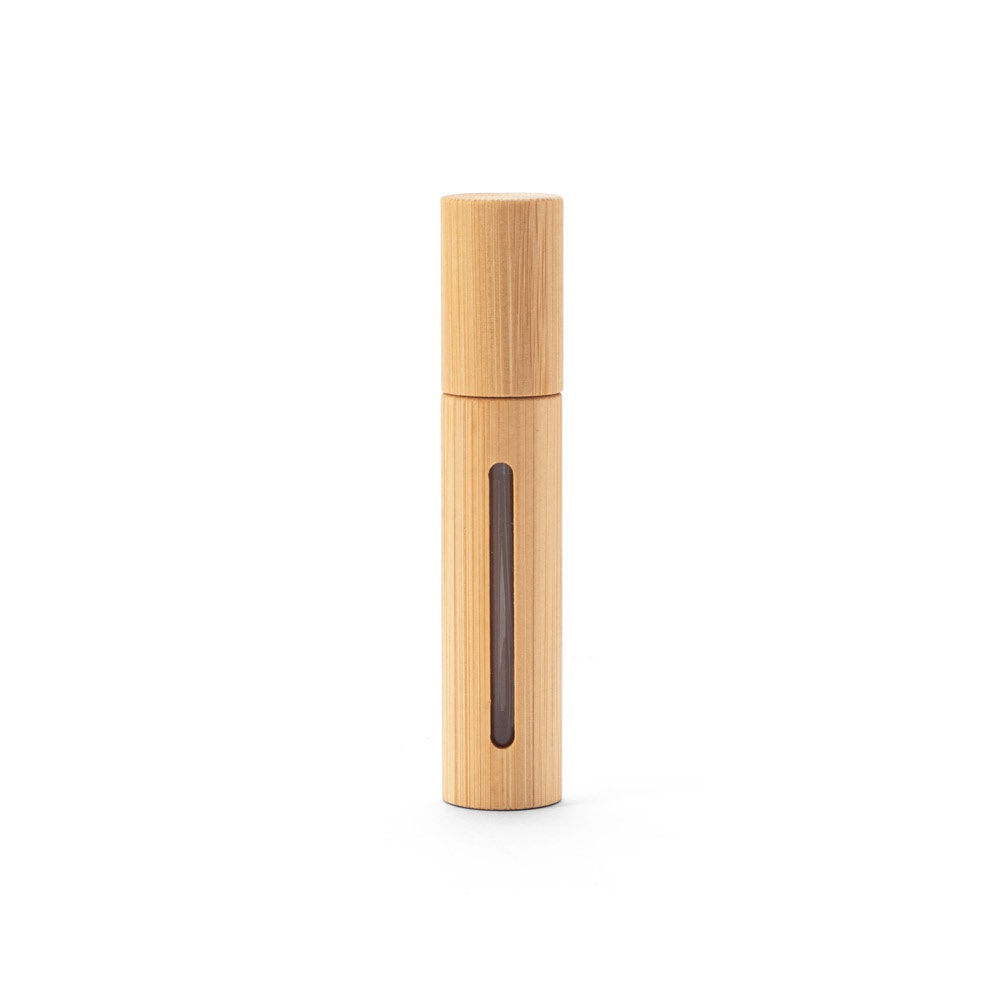REESE. Refillable perfume atomizer with natural bamboo casing