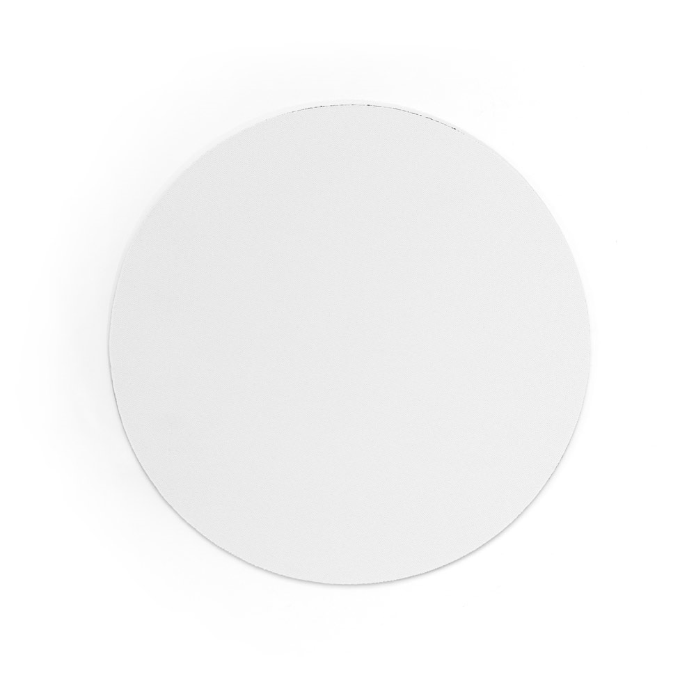 BLAIR ROUND. Alfombrilla de ratón redonda con base de goma