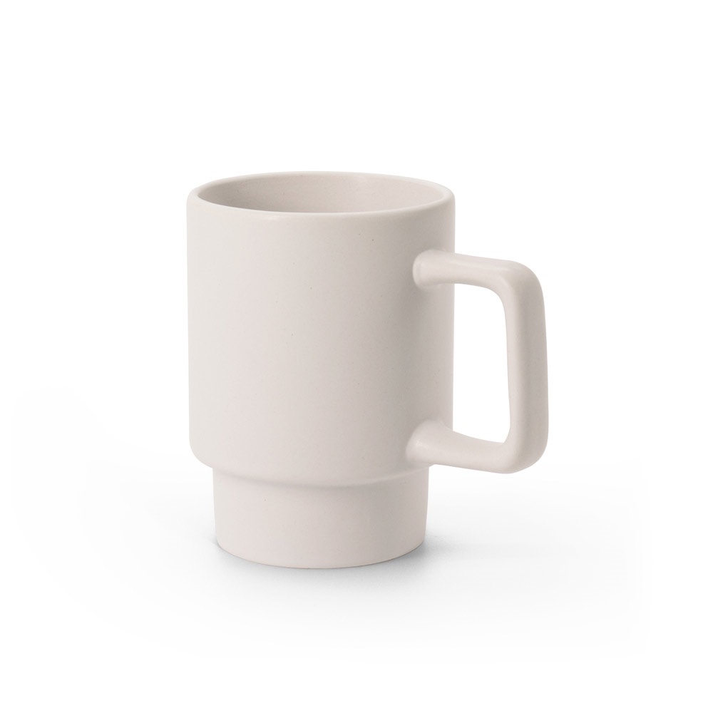 KUERTEN. Taza de cerámica con acabado mate, 330 mL