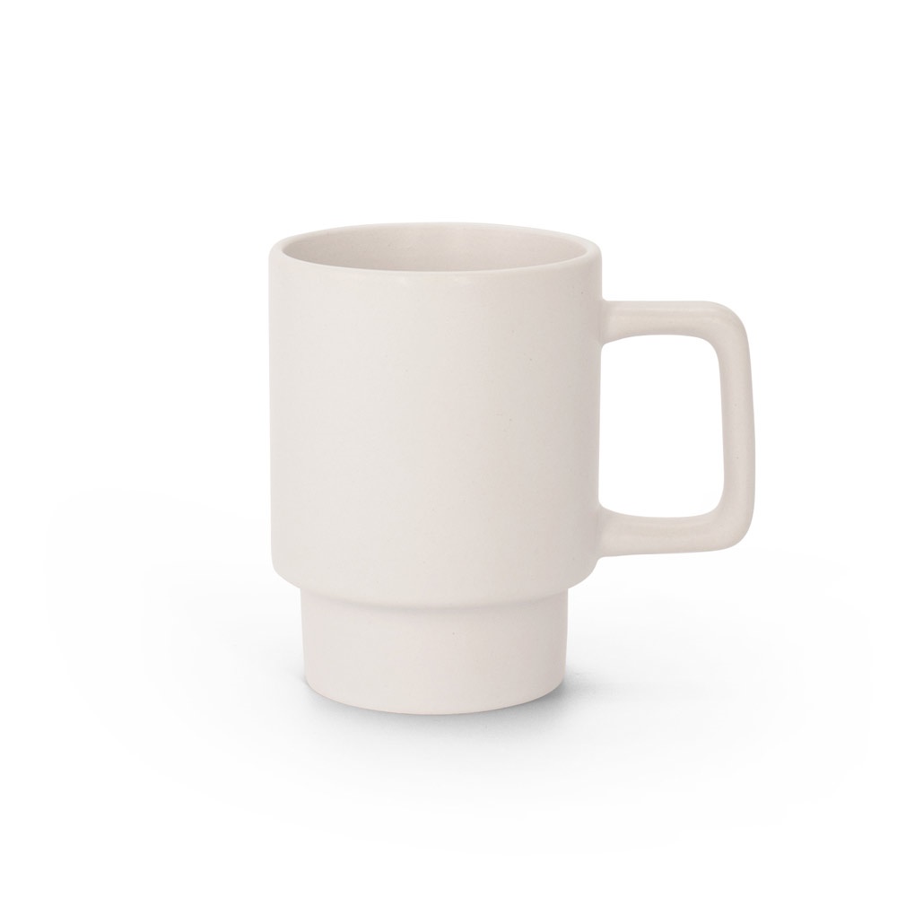 KUERTEN. Taza de cerámica con acabado mate, 330 mL