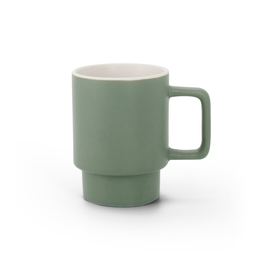 KUERTEN. Taza de cerámica con acabado mate, 330 mL