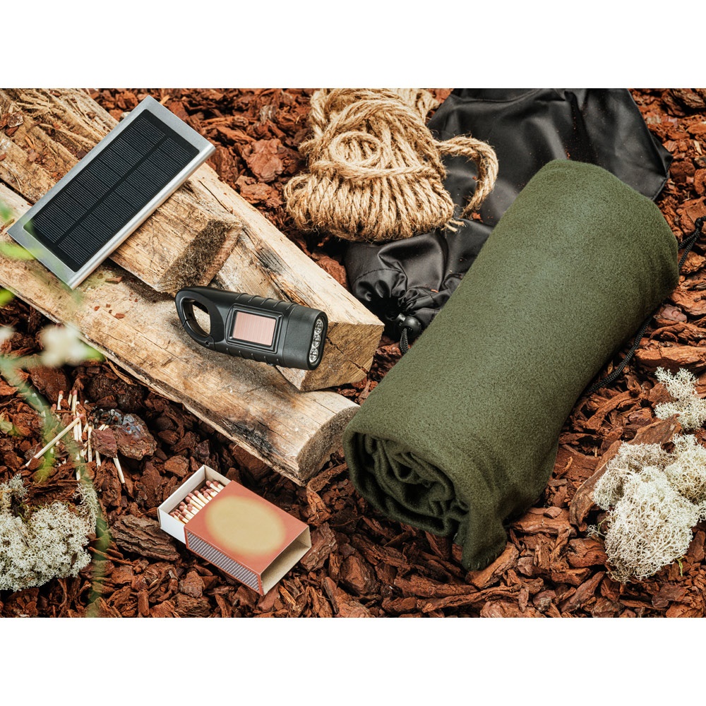 SOLARKY. Linterna compacta de ABS 0'5 W con 3 LED blancos y 90 lúmenes