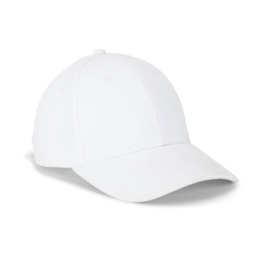 NATHAN. 100% cotton cap (260 g/m²) with 6 panels