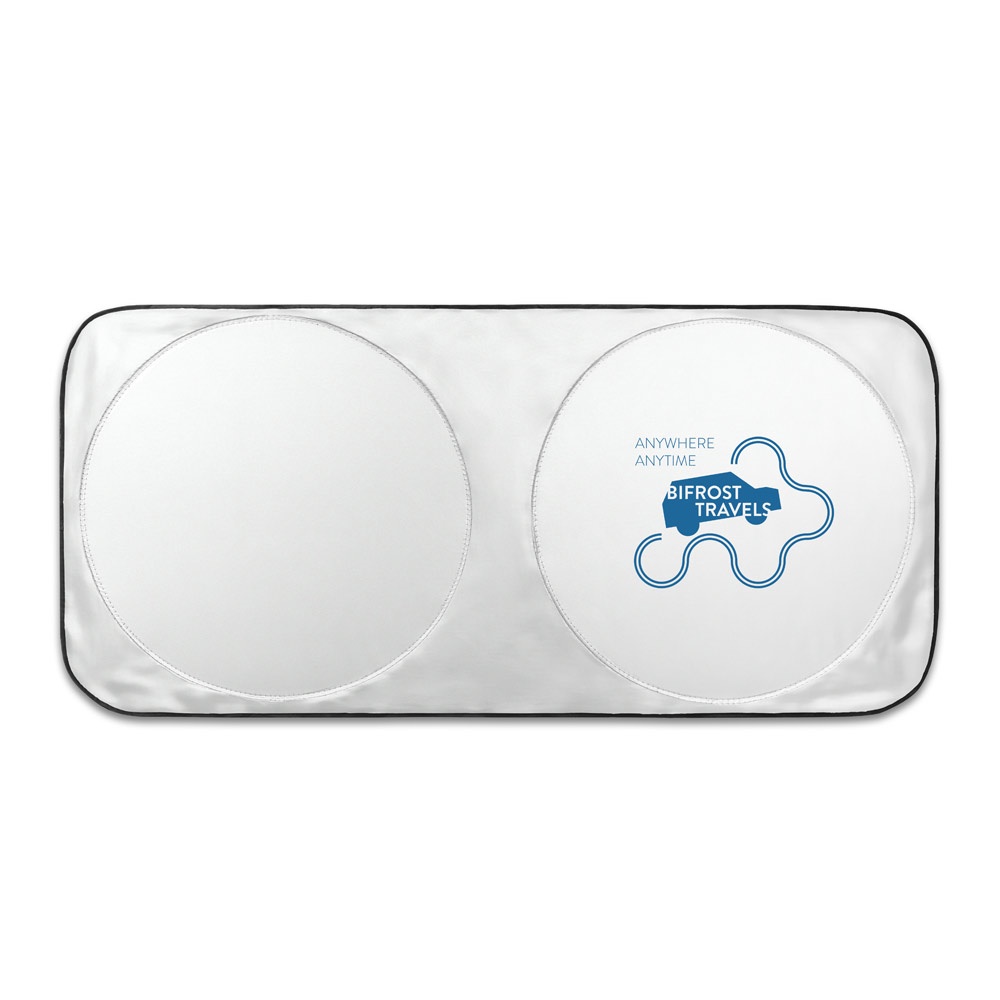 CLYDE. 210D polyester car sun shade