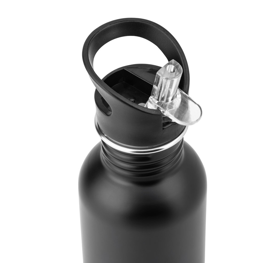 EDBERG. Botella de acero inoxidable de pared simple