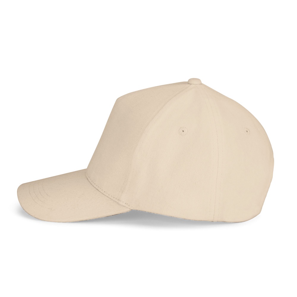 ASHTON. 100% cotton cap (260 g/m²) with 5 panels