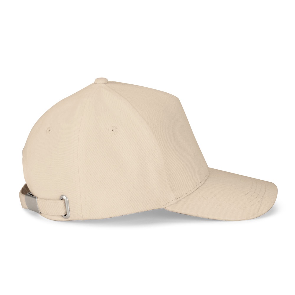 ASHTON. 100% cotton cap (260 g/m²) with 5 panels