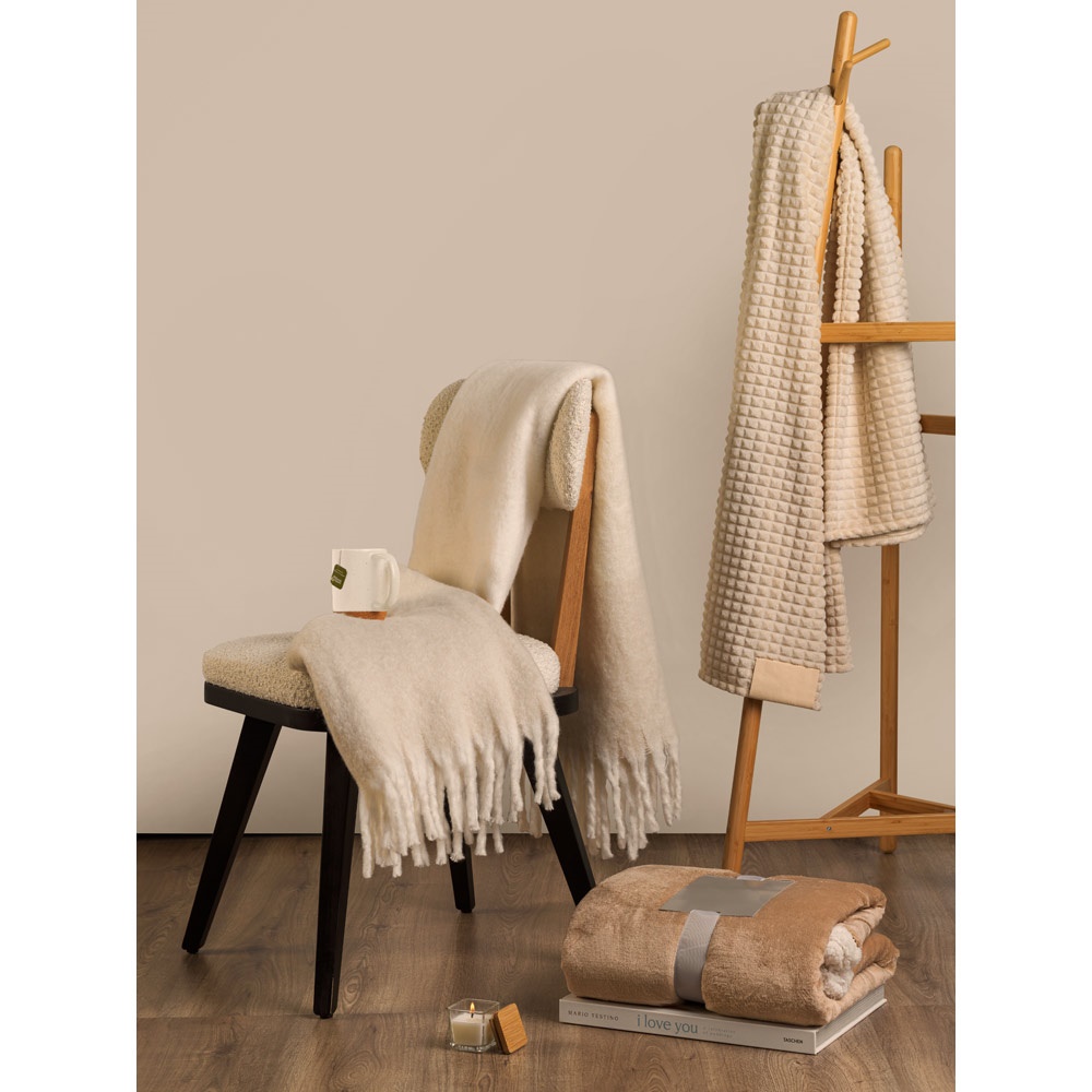 ESSENCE. Vela perfumada de 50 g en vaso de cristal con tapa de bambú