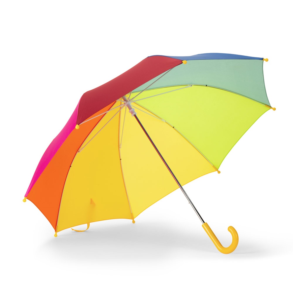 OLIVIA. 19" Kids Colorful Umbrella in 190T Polyester