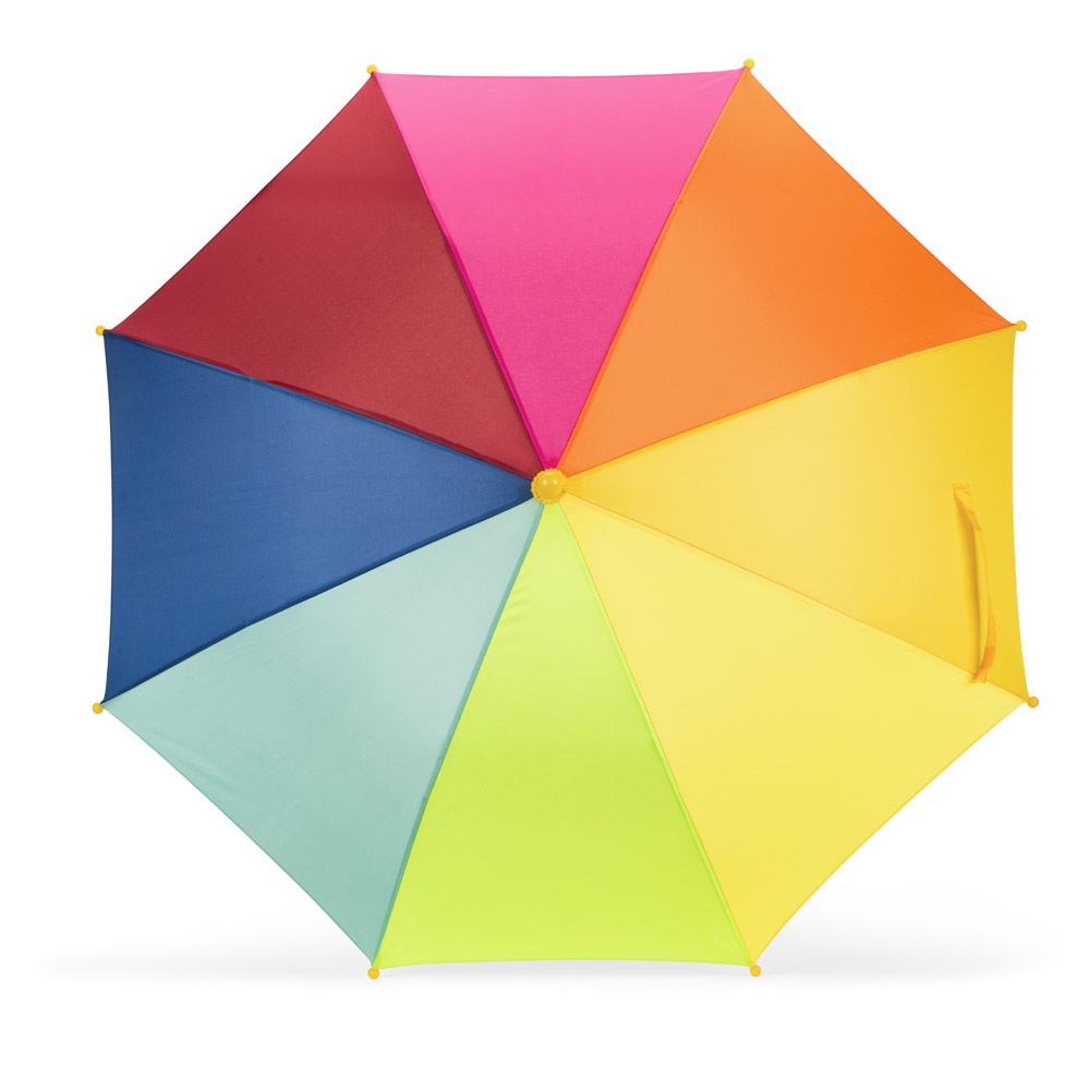 OLIVIA. 19" Kids Colorful Umbrella in 190T Polyester
