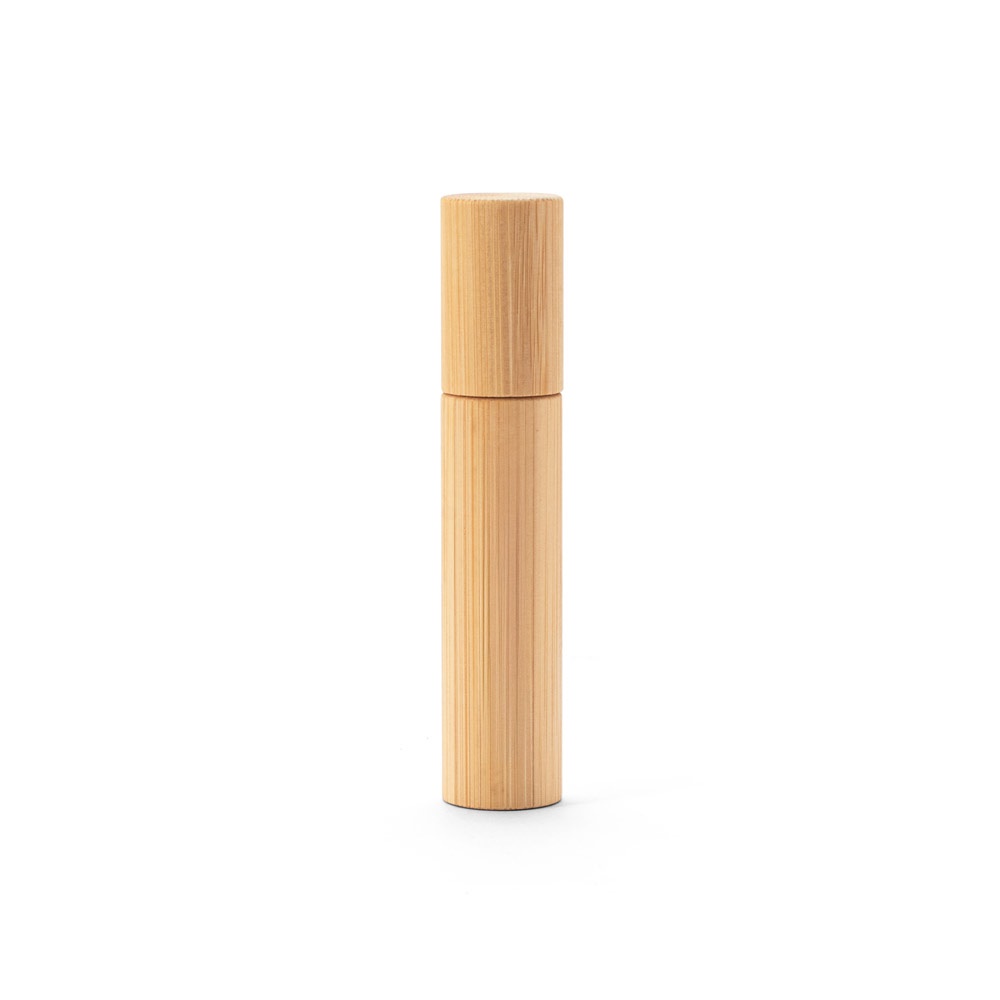 REESE. Refillable perfume atomizer with natural bamboo casing
