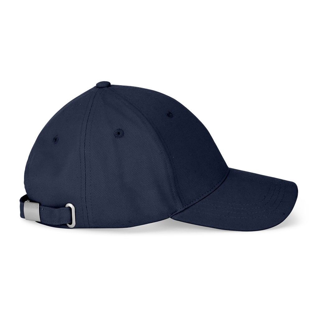 NATHAN. 100% cotton cap (260 g/m²) with 6 panels