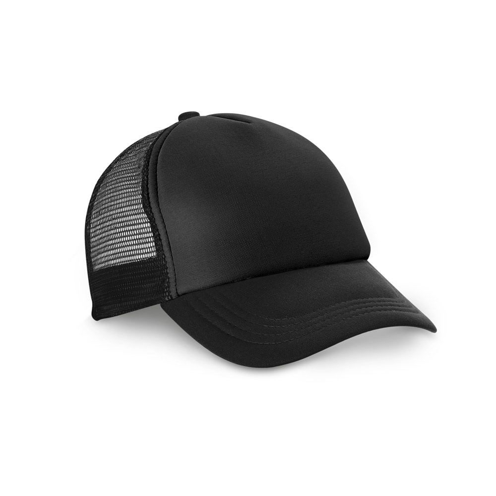NICOLA BK. Polyester and mesh cap (150 g/m²)