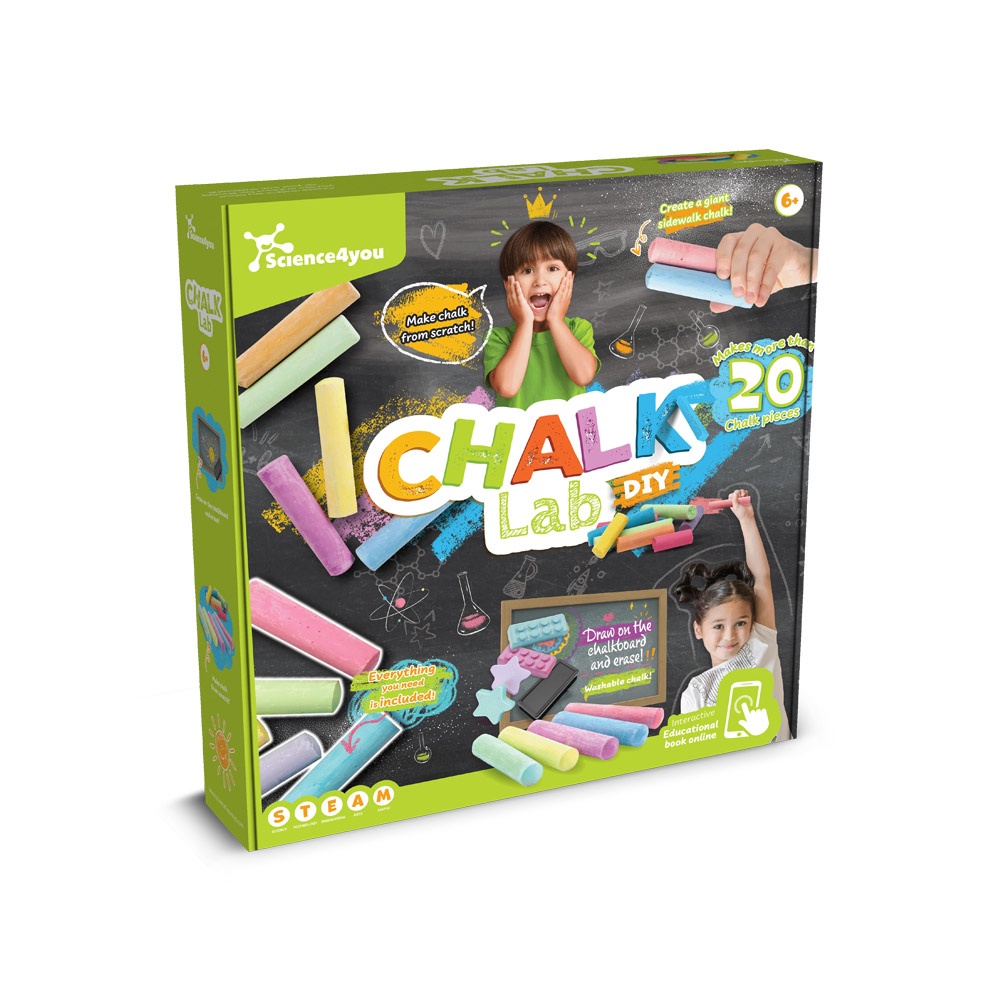 CHALK FACTORY. Fábrica de tizas ideal para niños