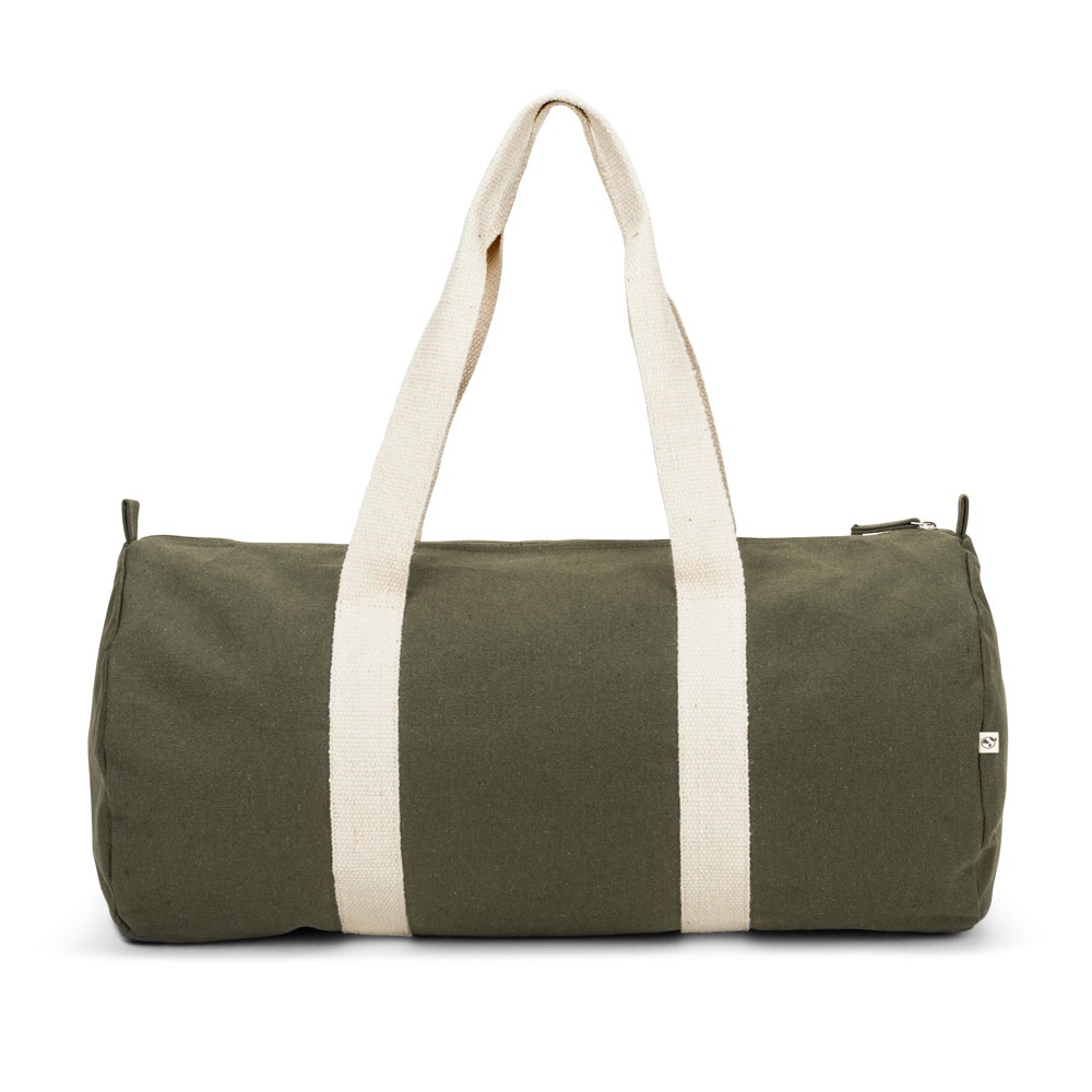 SAINT SPORT. Bolsa de deporte de algodón reciclado y poliéster reciclado (380 g/m²)