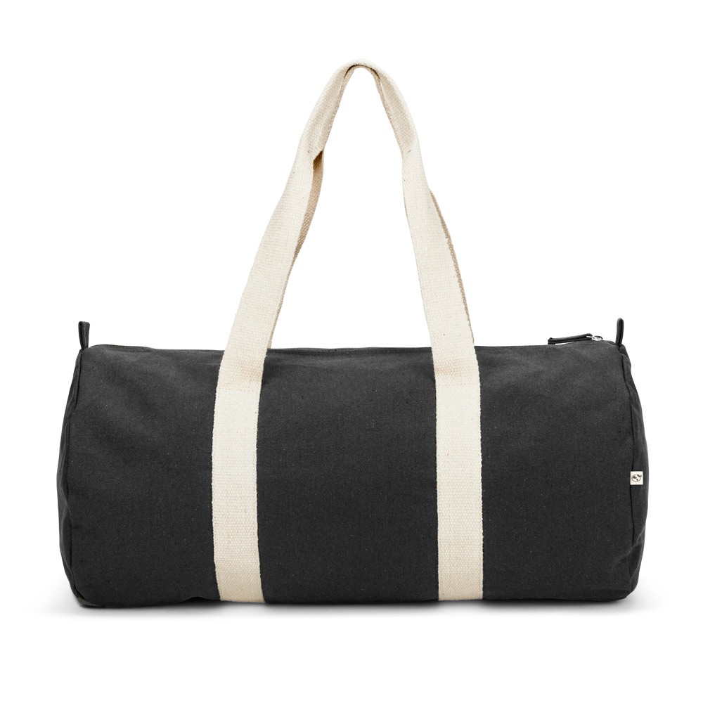 SAINT SPORT. Bolsa de deporte de algodón reciclado y poliéster reciclado (380 g/m²)
