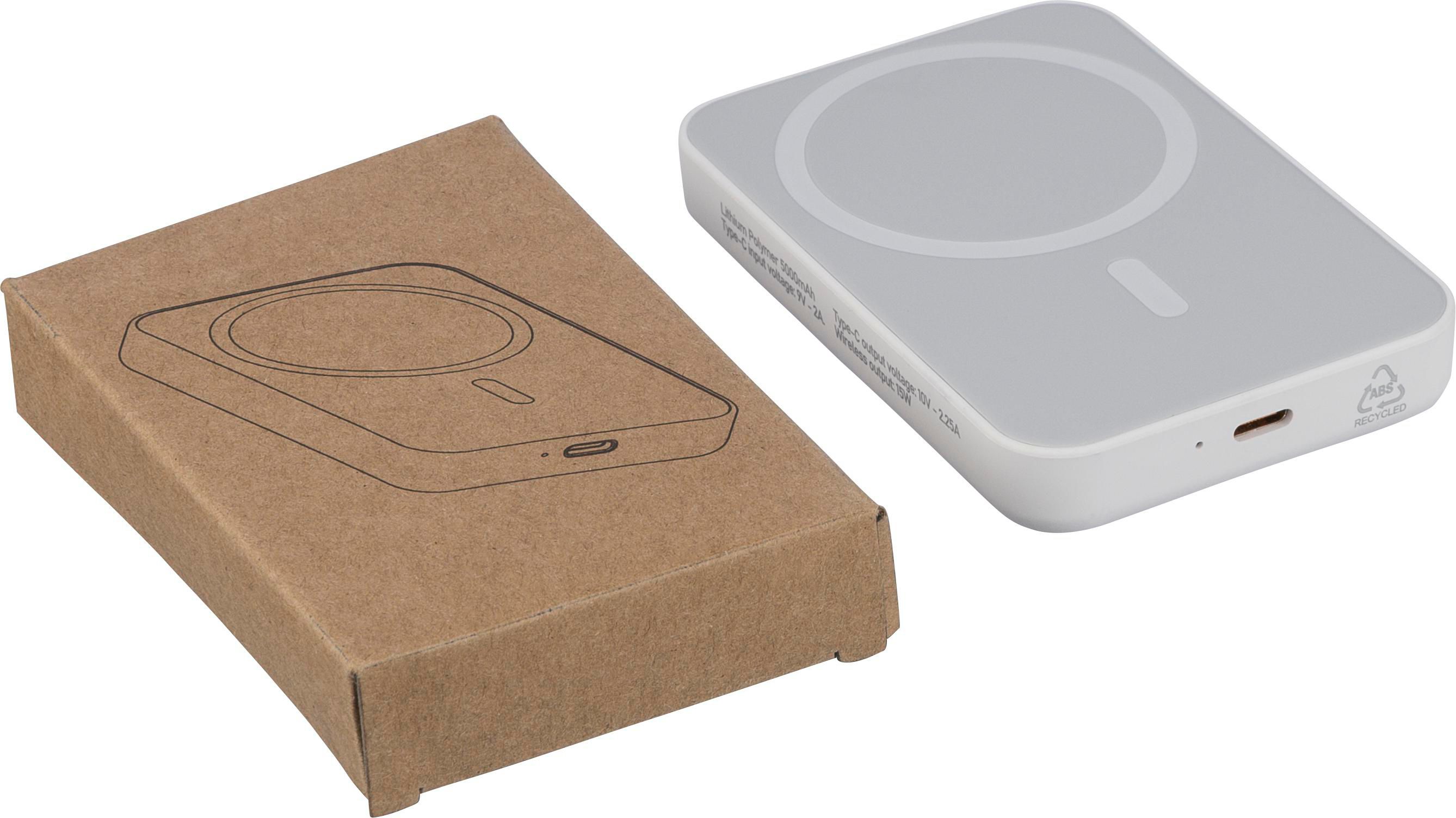 Power Bank de ABS reciclado Miren