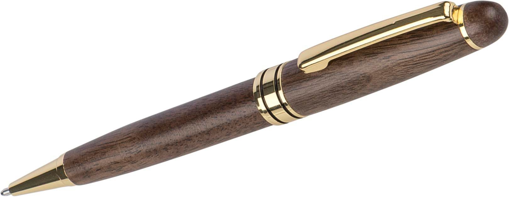 Set de escritura de madera de nogal Adelina