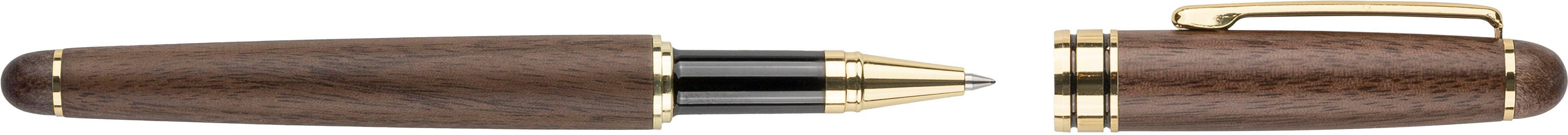 Set de escritura de madera de nogal Adelina