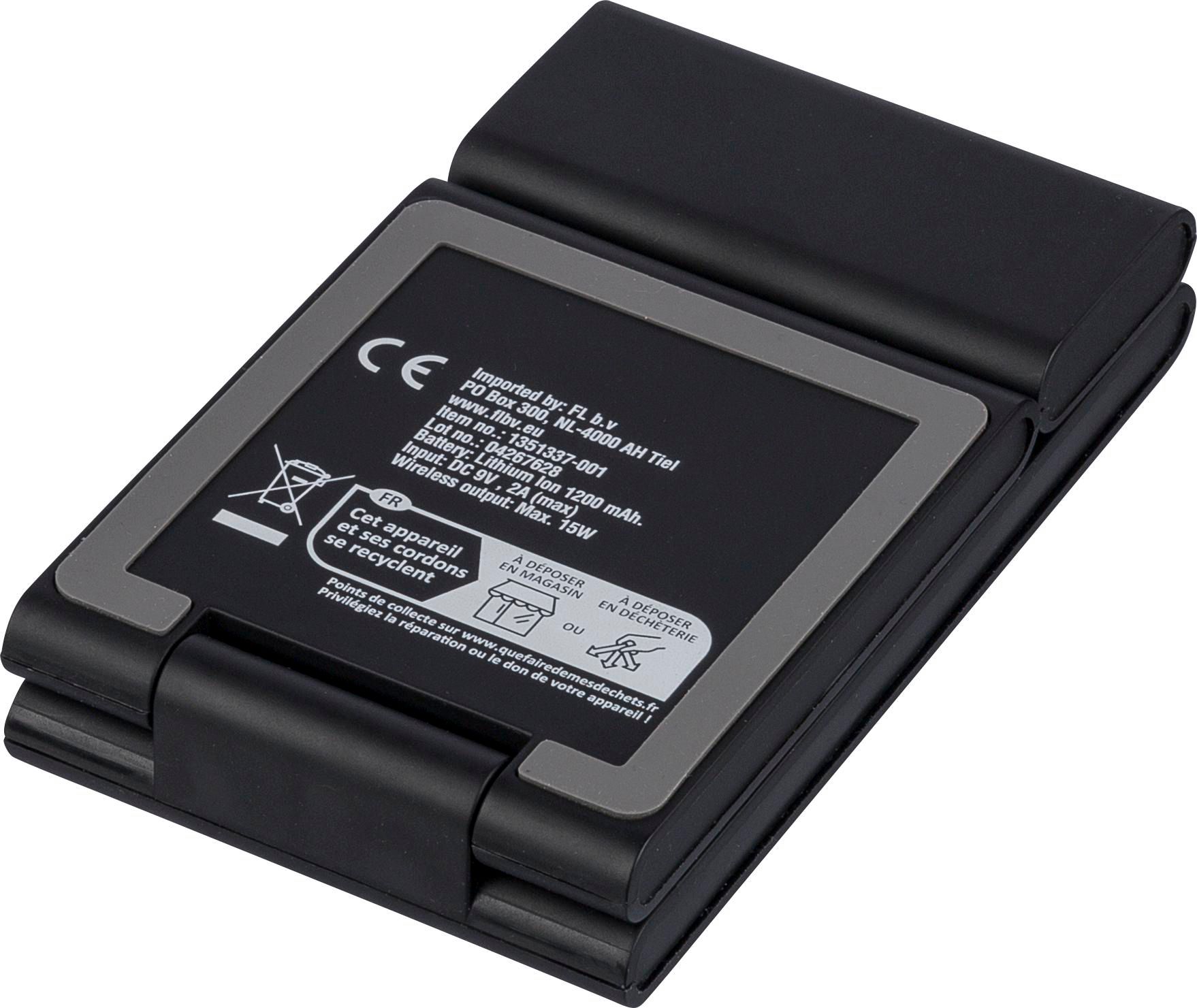 Cargador inalámbrico 3 en 1 de ABS reciclado Valerio