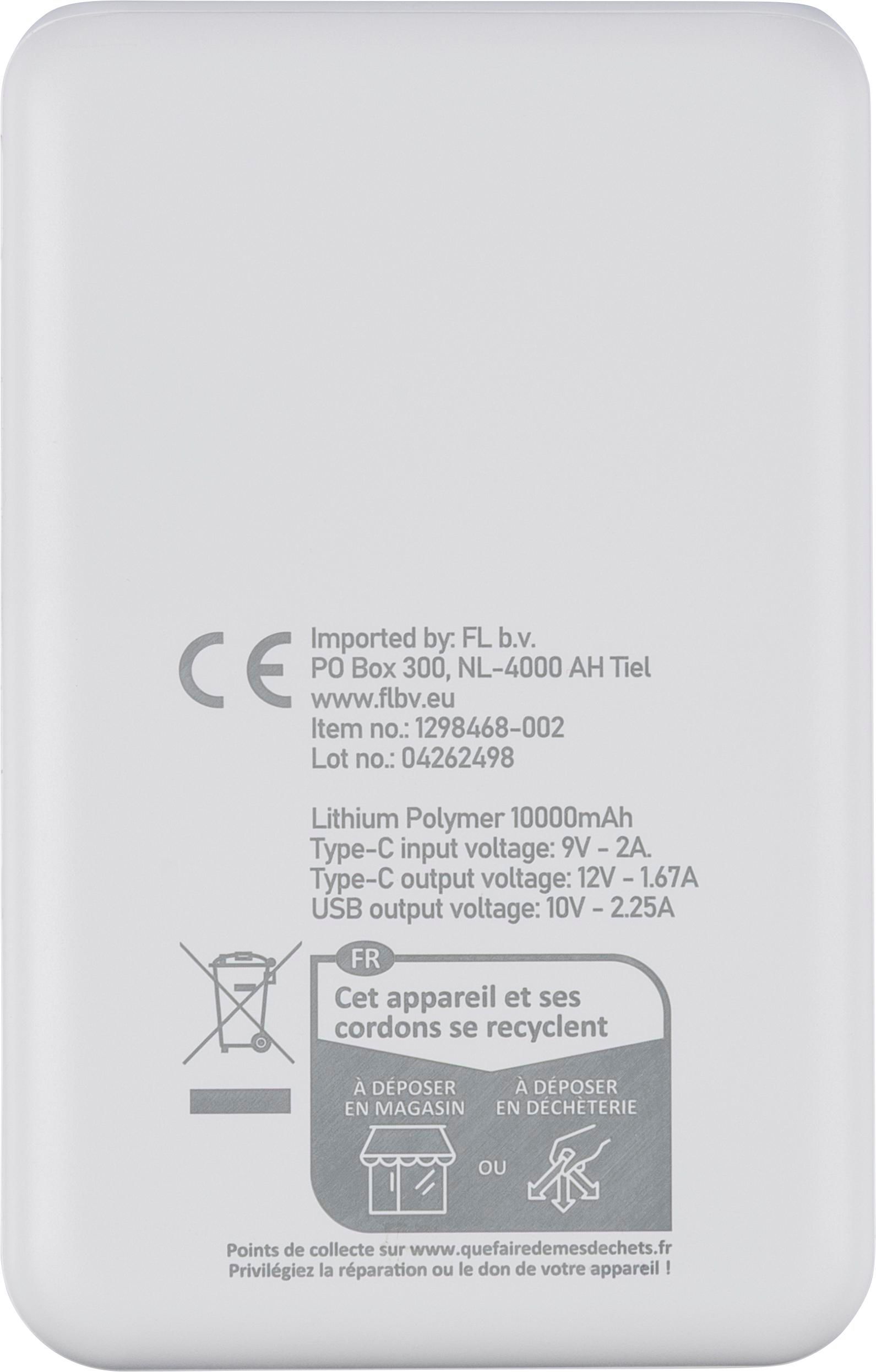 Power Bank de ABS reciclado Rayen