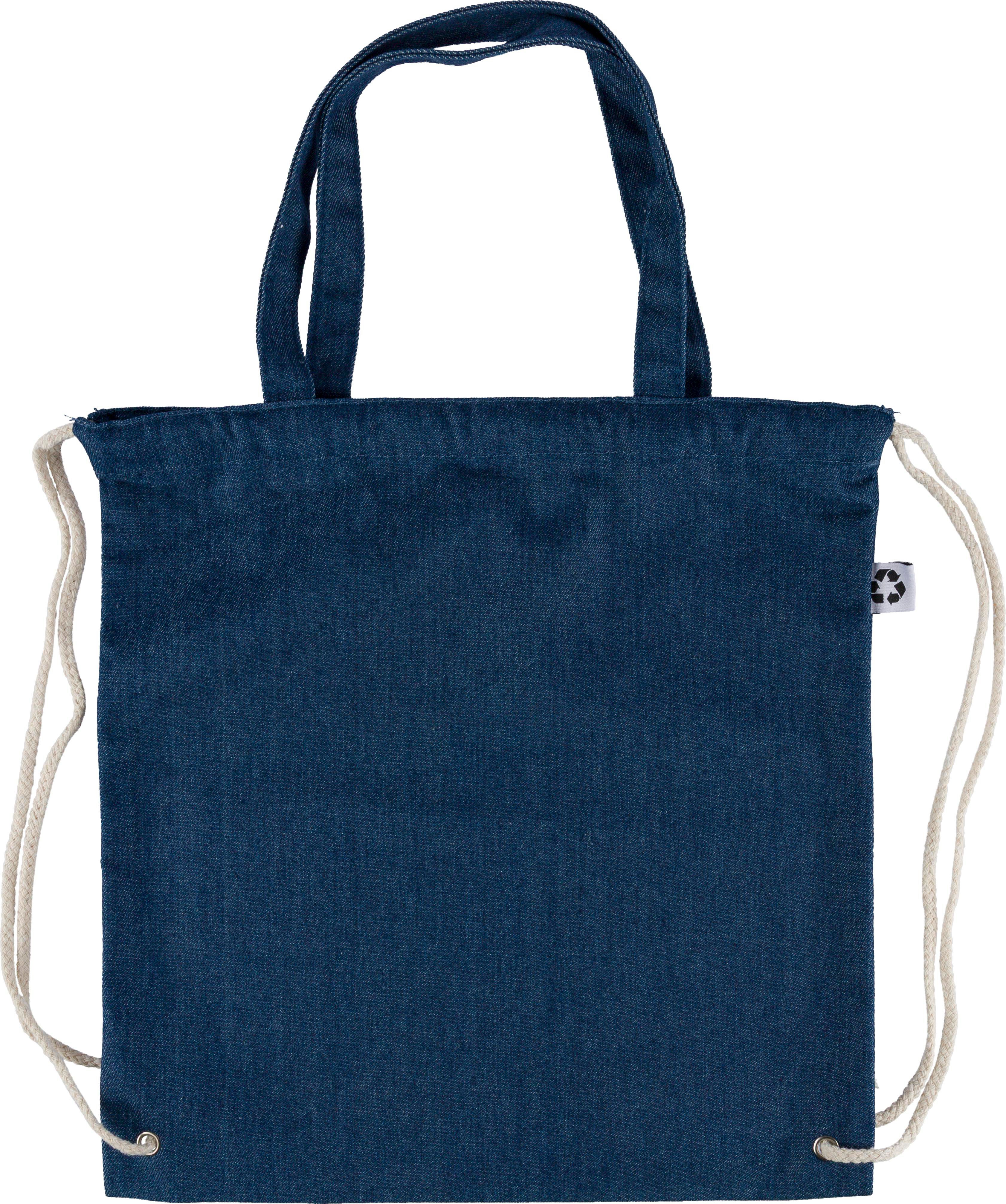 Bolsa y mochila de denim reciclado Dex