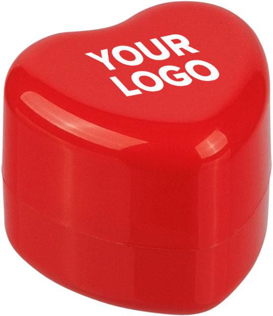 Bálsamo labial en envase de PP con forma de corazón Ilja