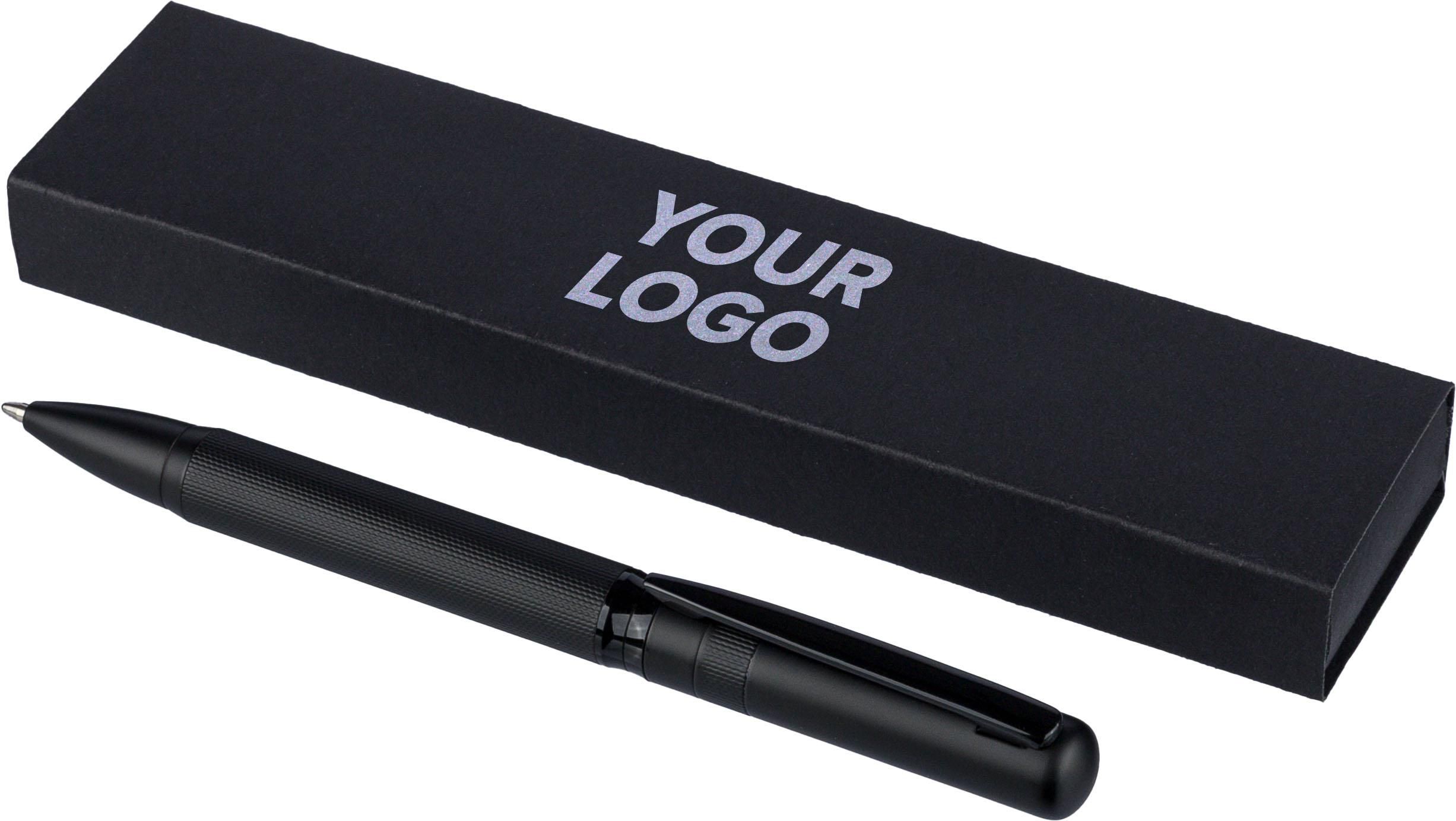 Bolígrafo de latón ecológico con estuche Hadi