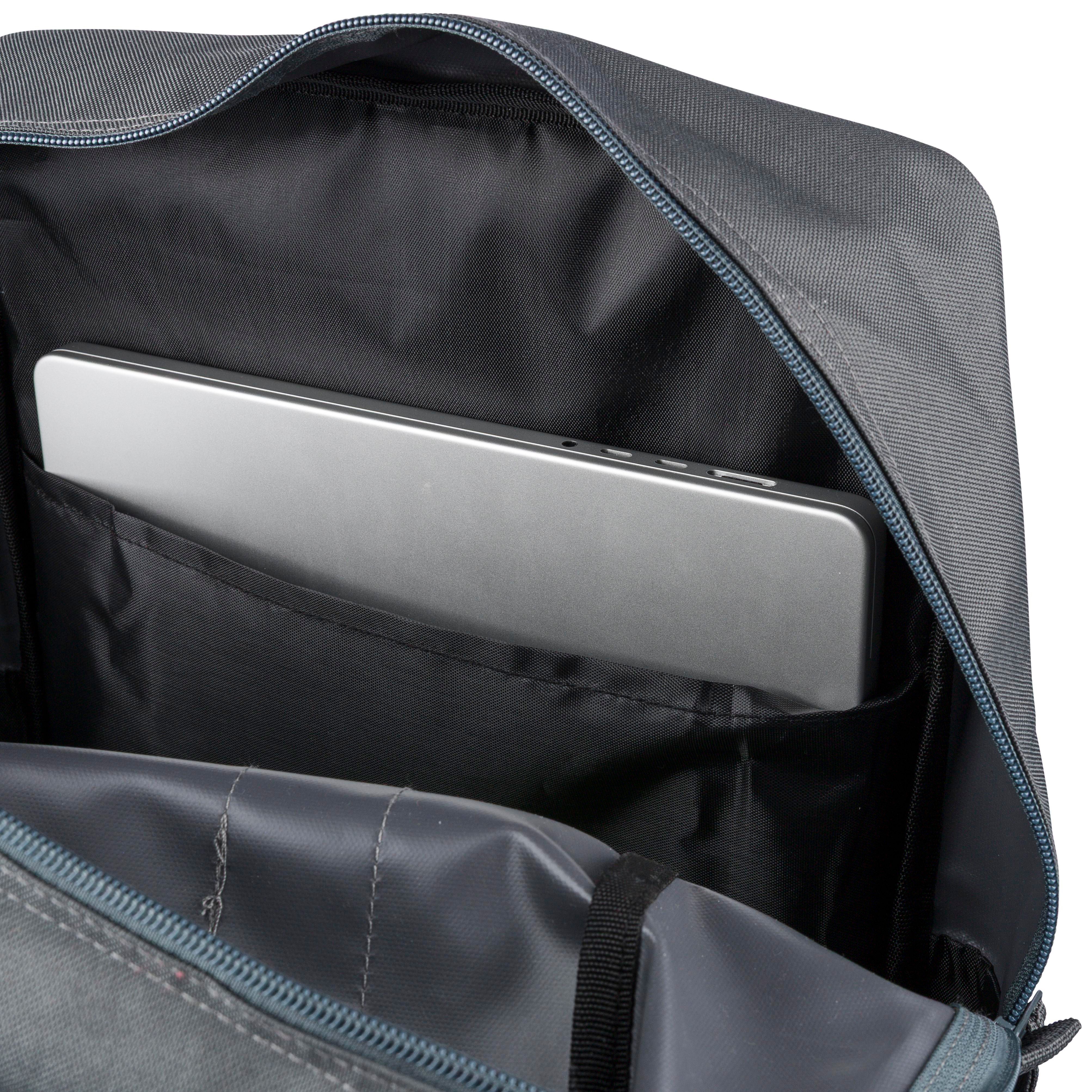 Mochila de poliéster reciclado para pc Amalia