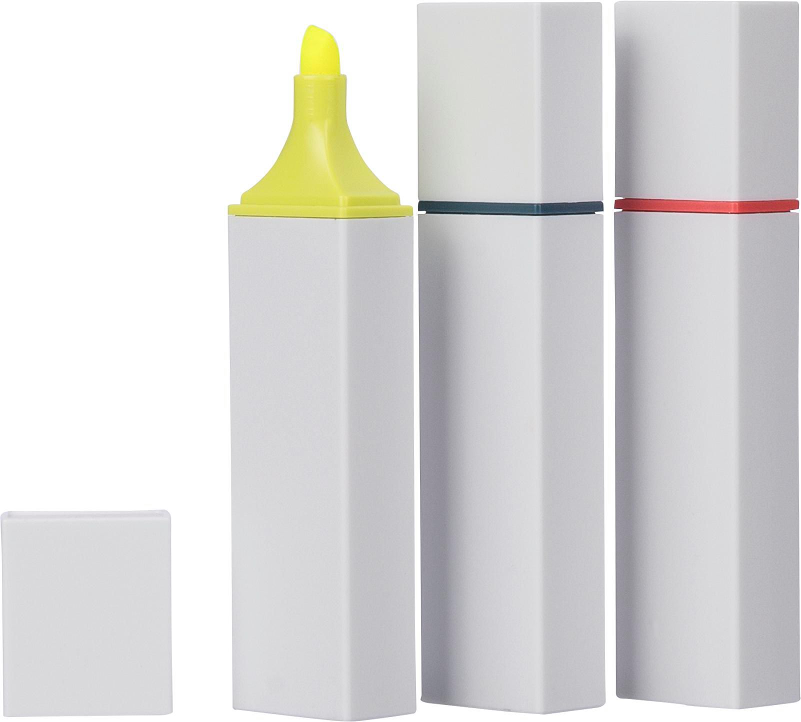 Marcador fluorescente de ABS reciclado Kavi