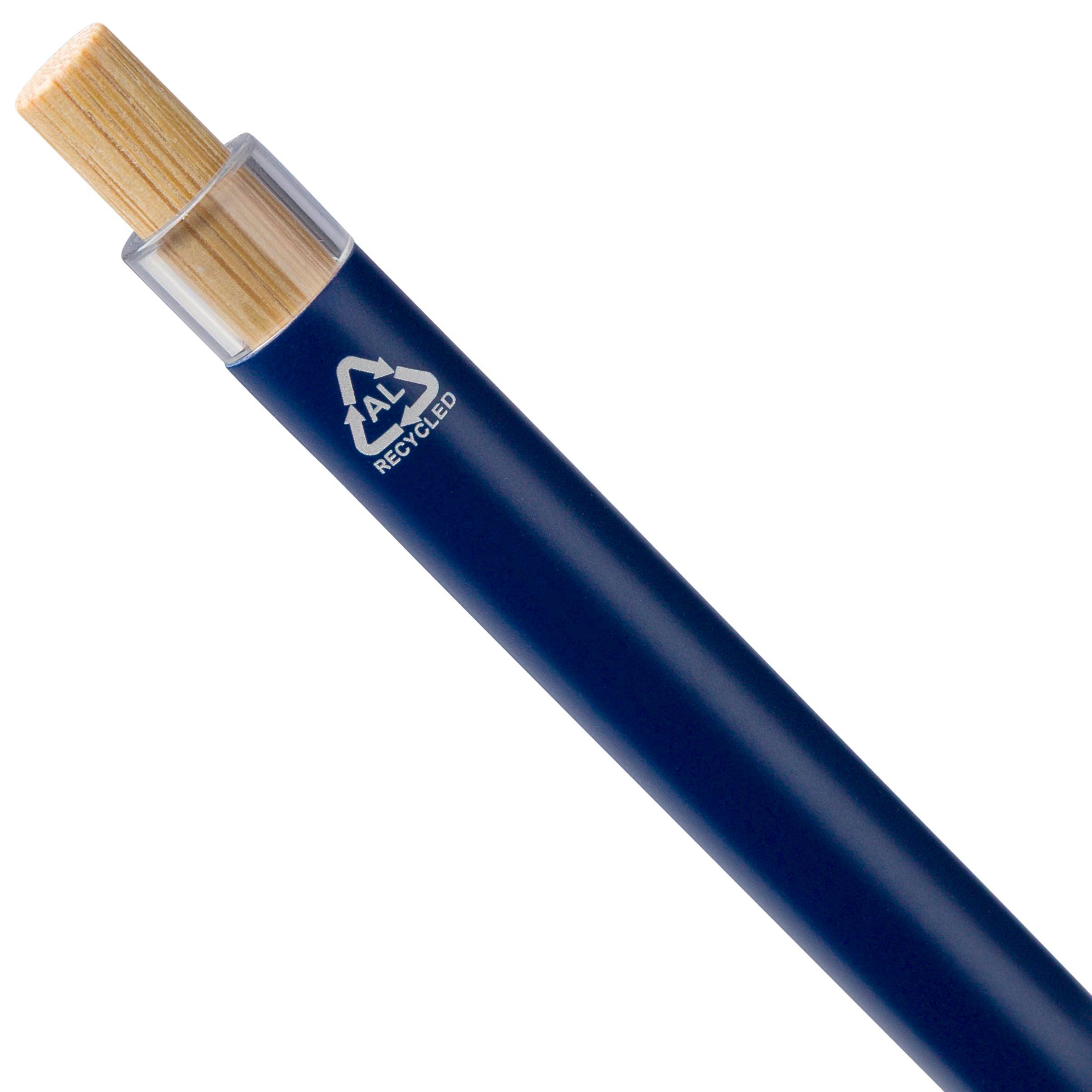 Bolígrafo de aluminio reciclado lacado Maren