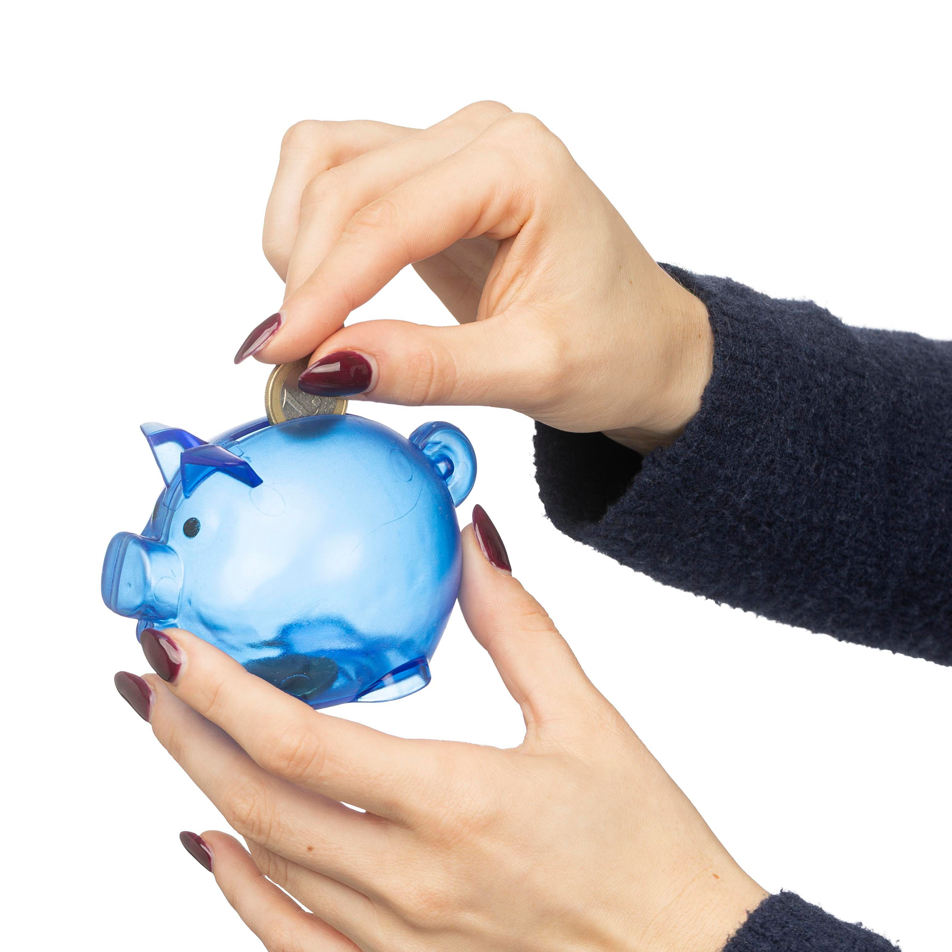 Hucha de PS reciclado Vivi