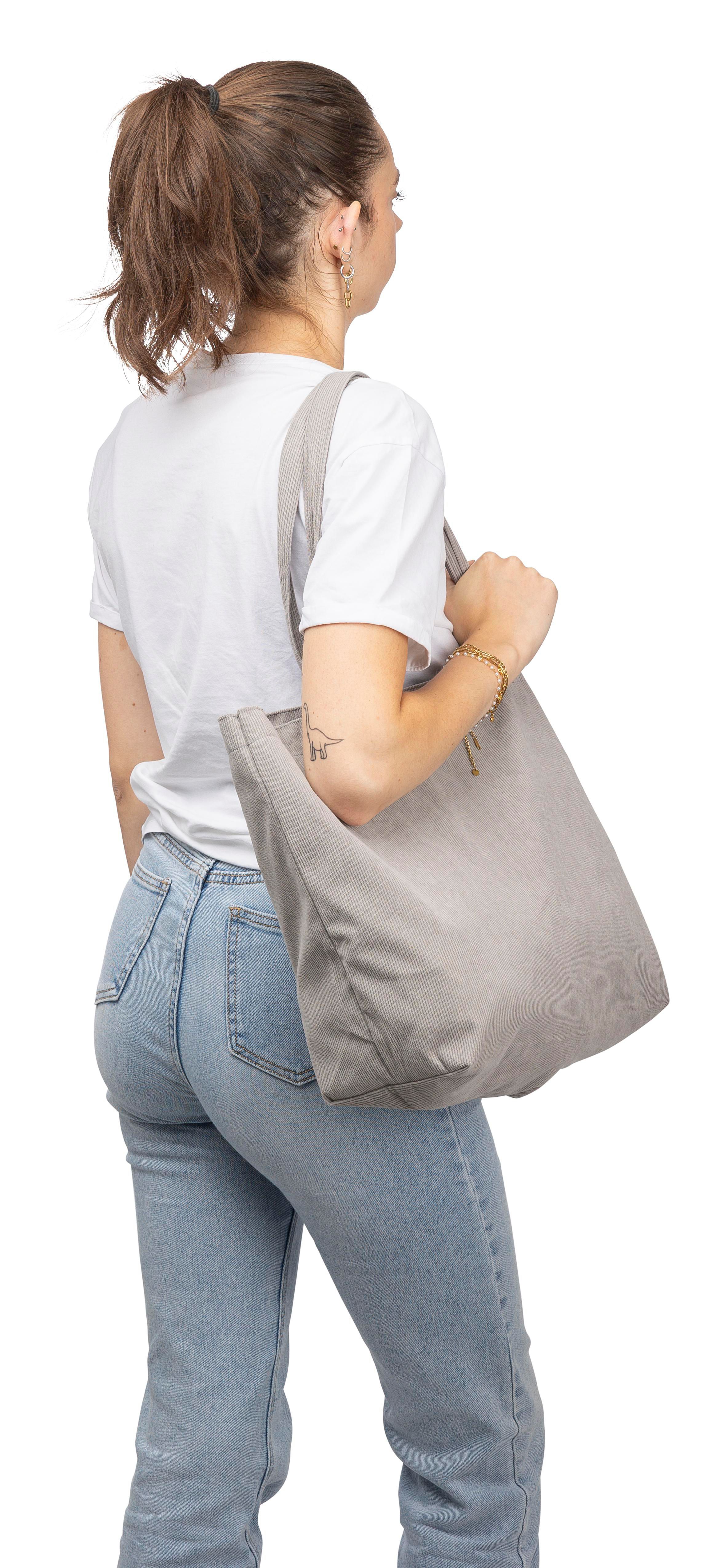 Bolsa tote de pana Tino