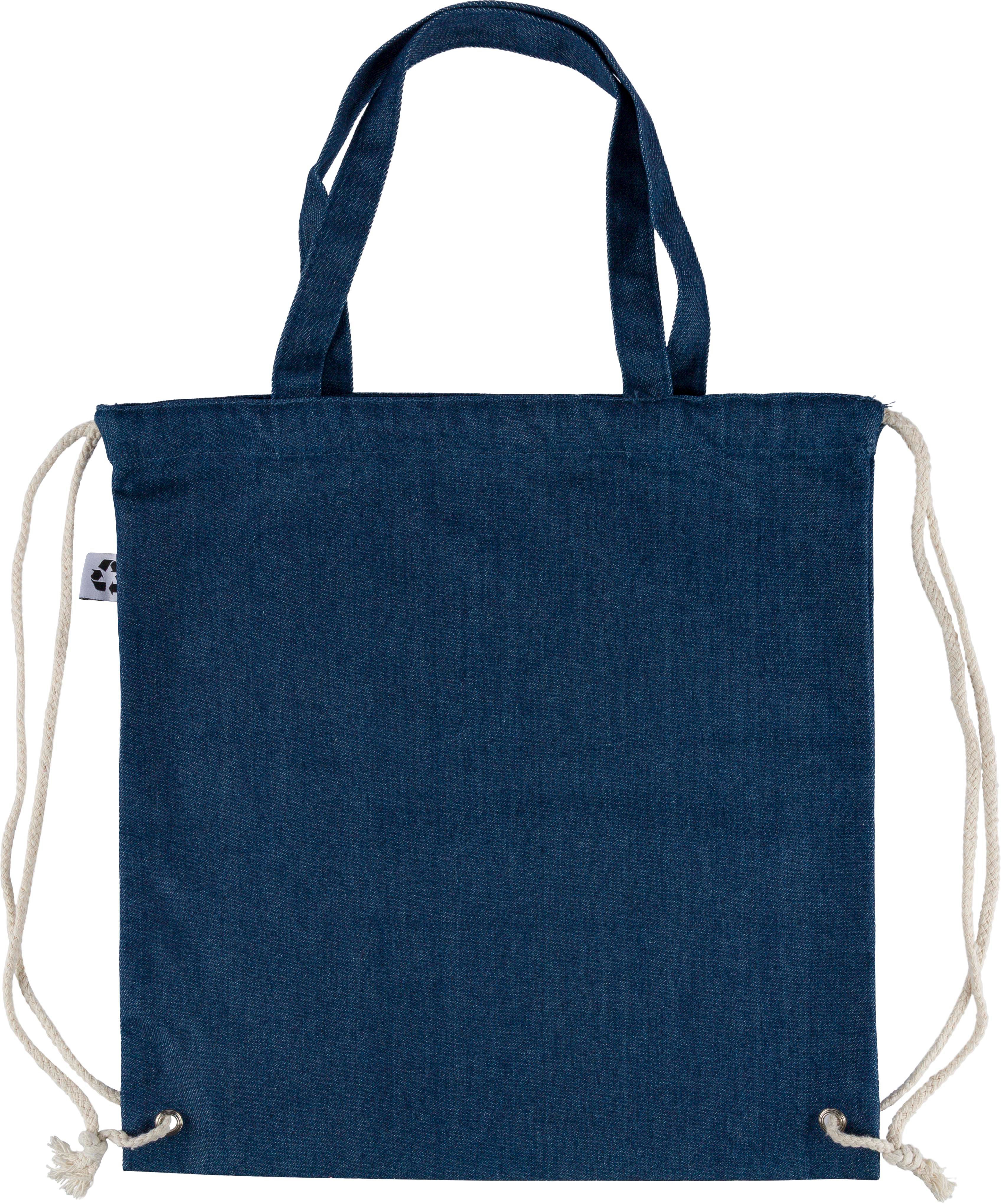Bolsa y mochila de denim reciclado Dex