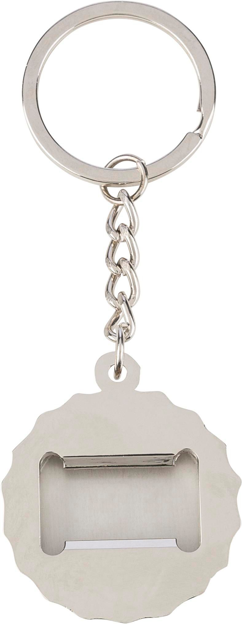 Llavero y abridor de aleación de zinc Finn