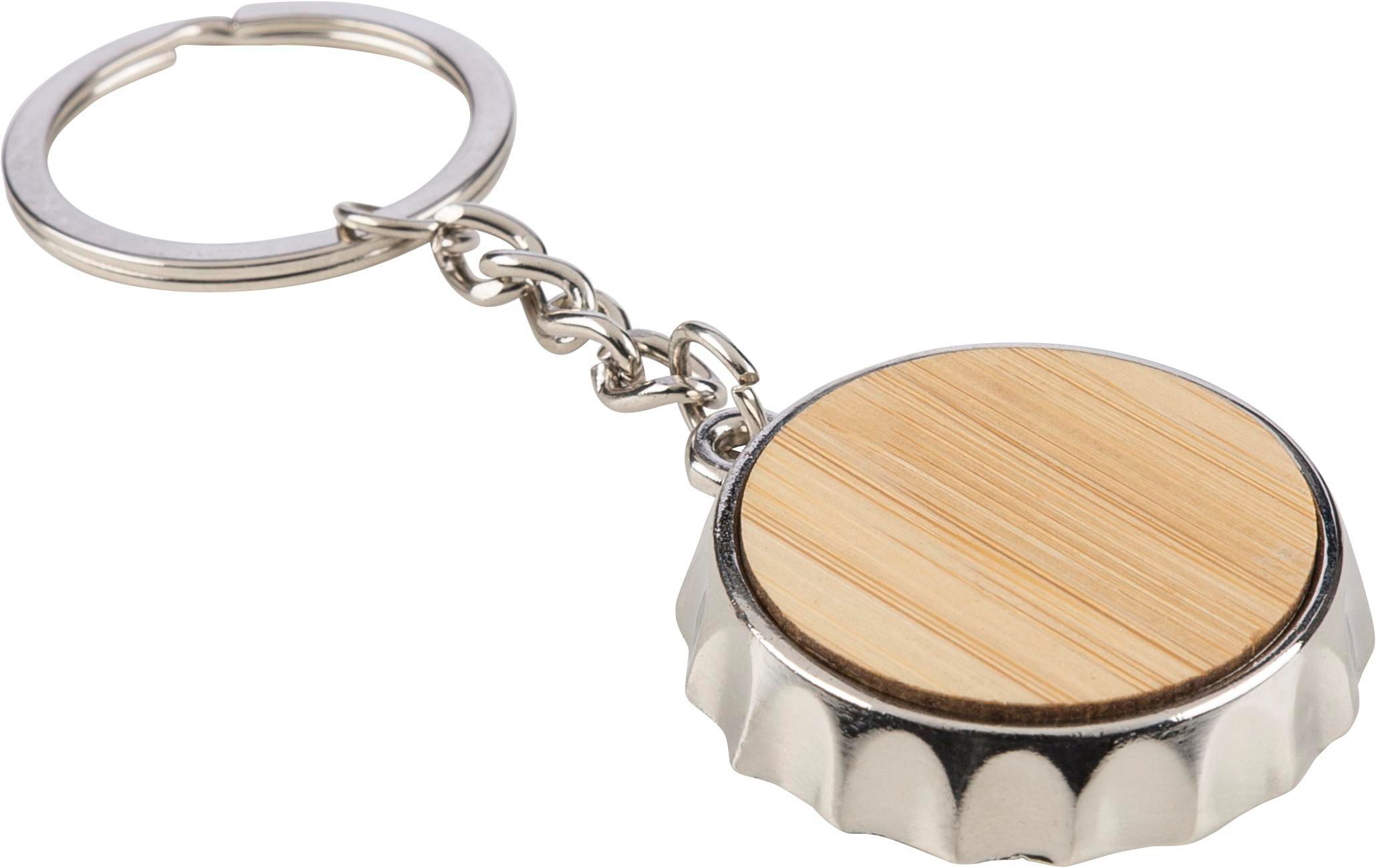 Llavero y abridor de aleación de zinc Finn