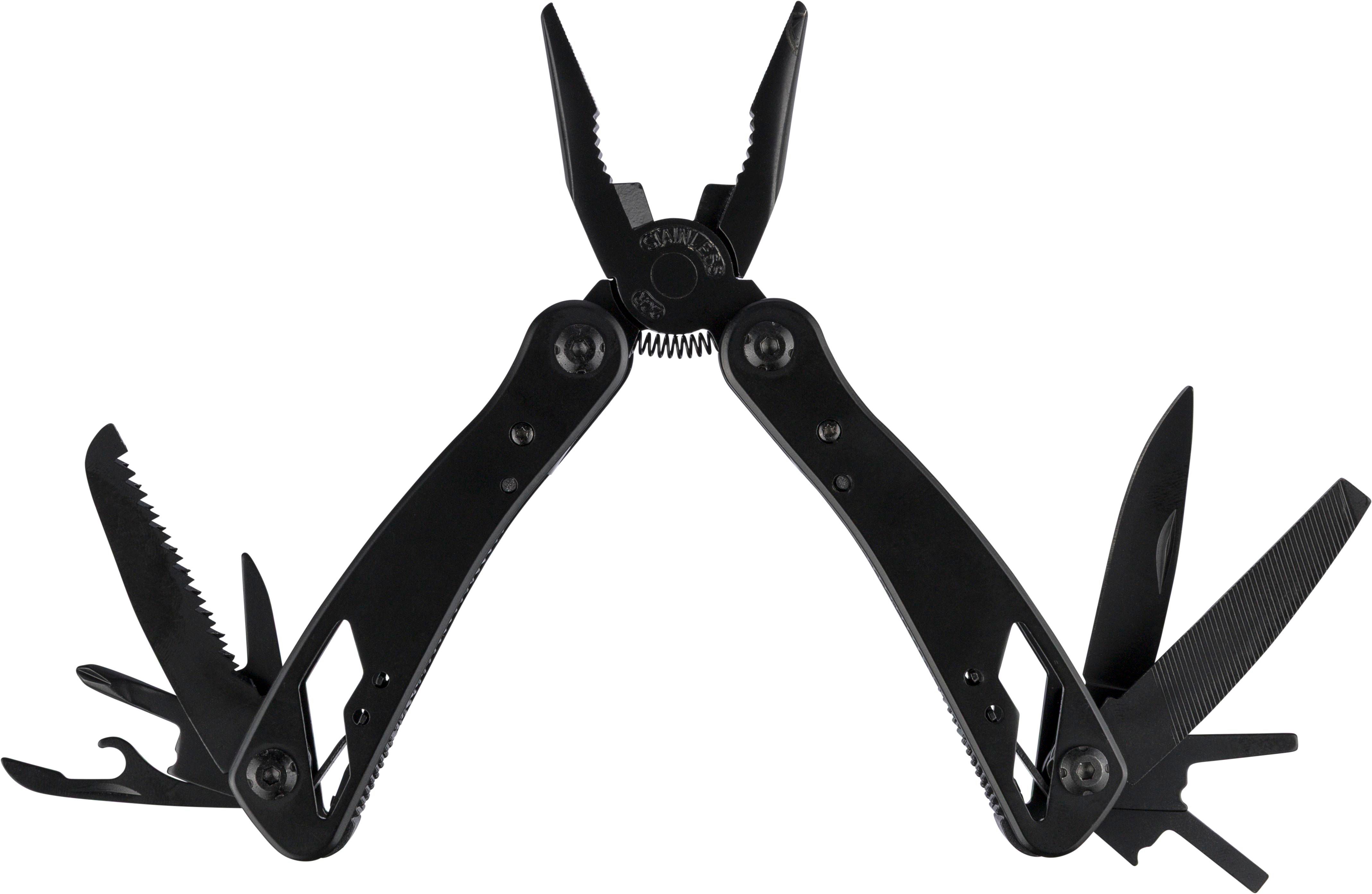 Alicates multiusos de aluminio negro Ariane