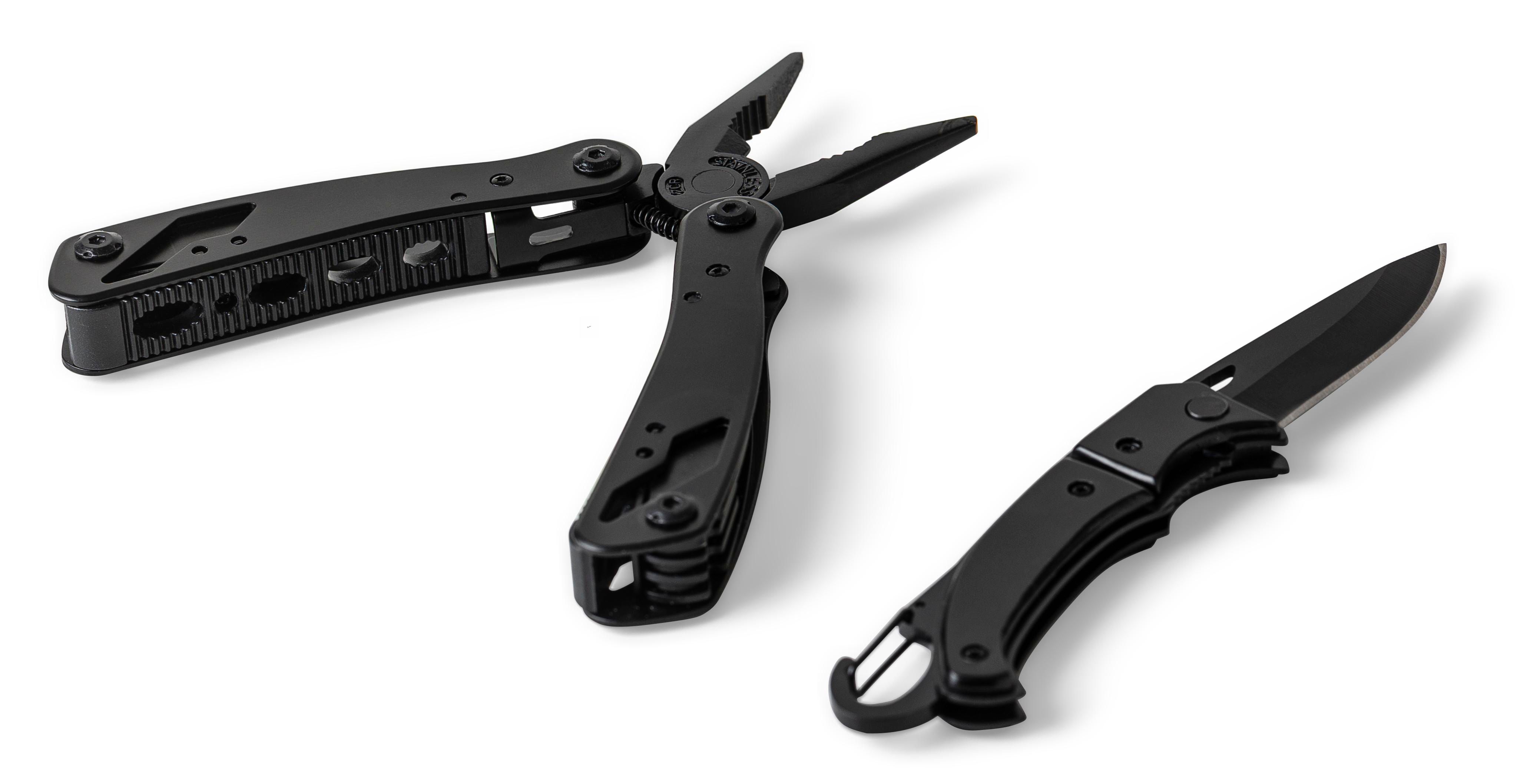 Alicates multiusos de aluminio negro Ariane