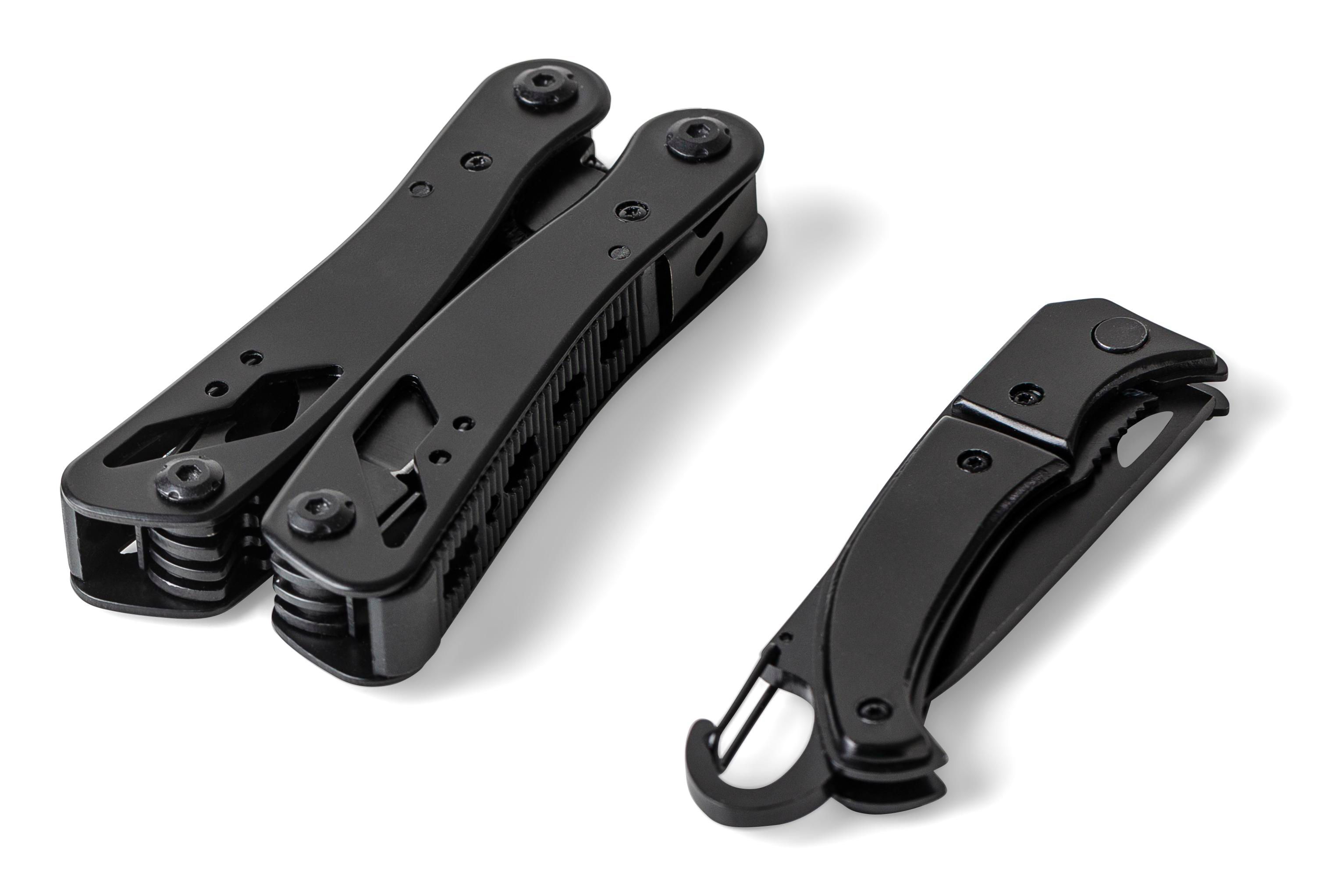 Alicates multiusos de aluminio negro Ariane